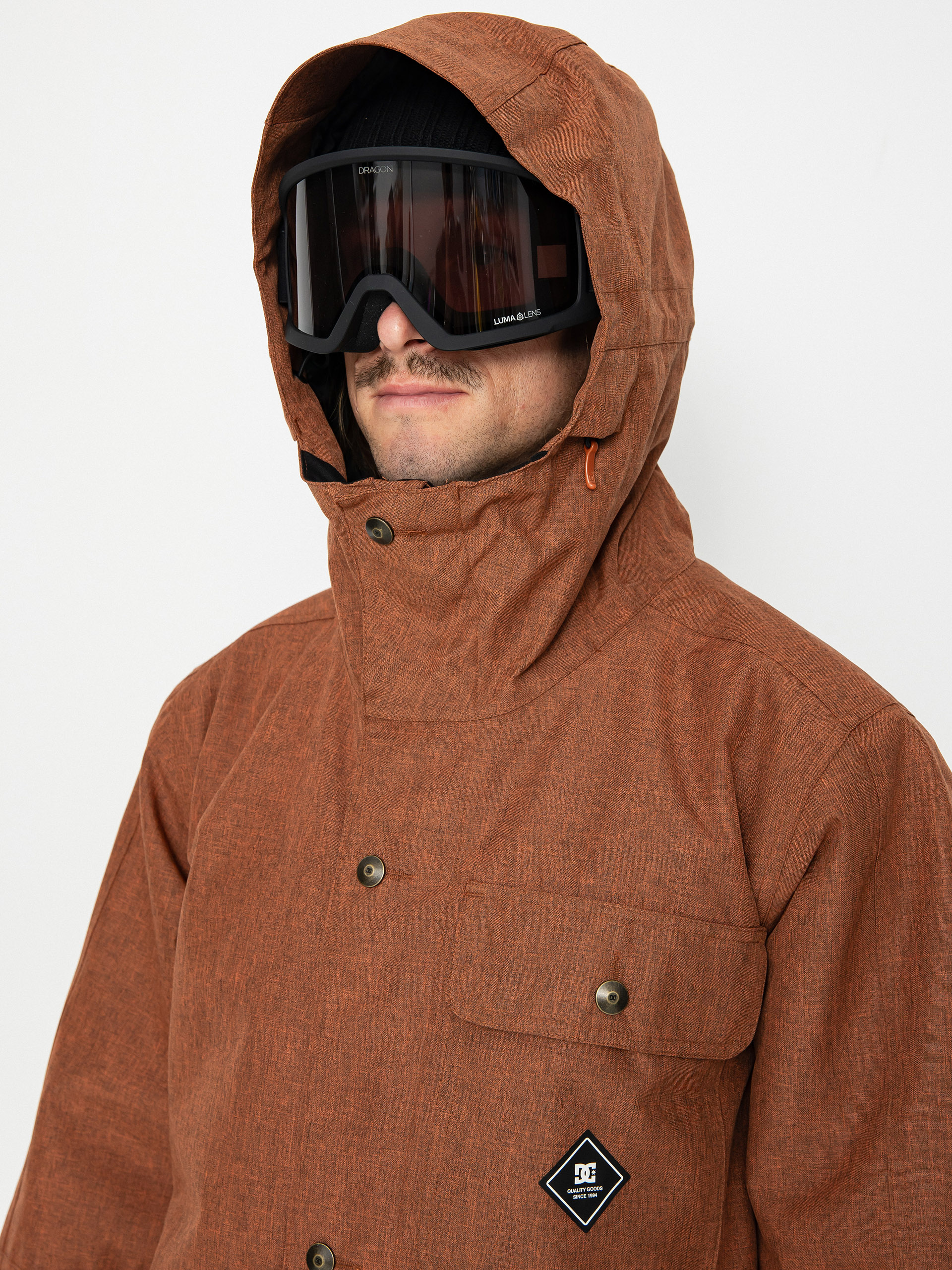 Mens DC Servo Snowboard jacket (auburn)