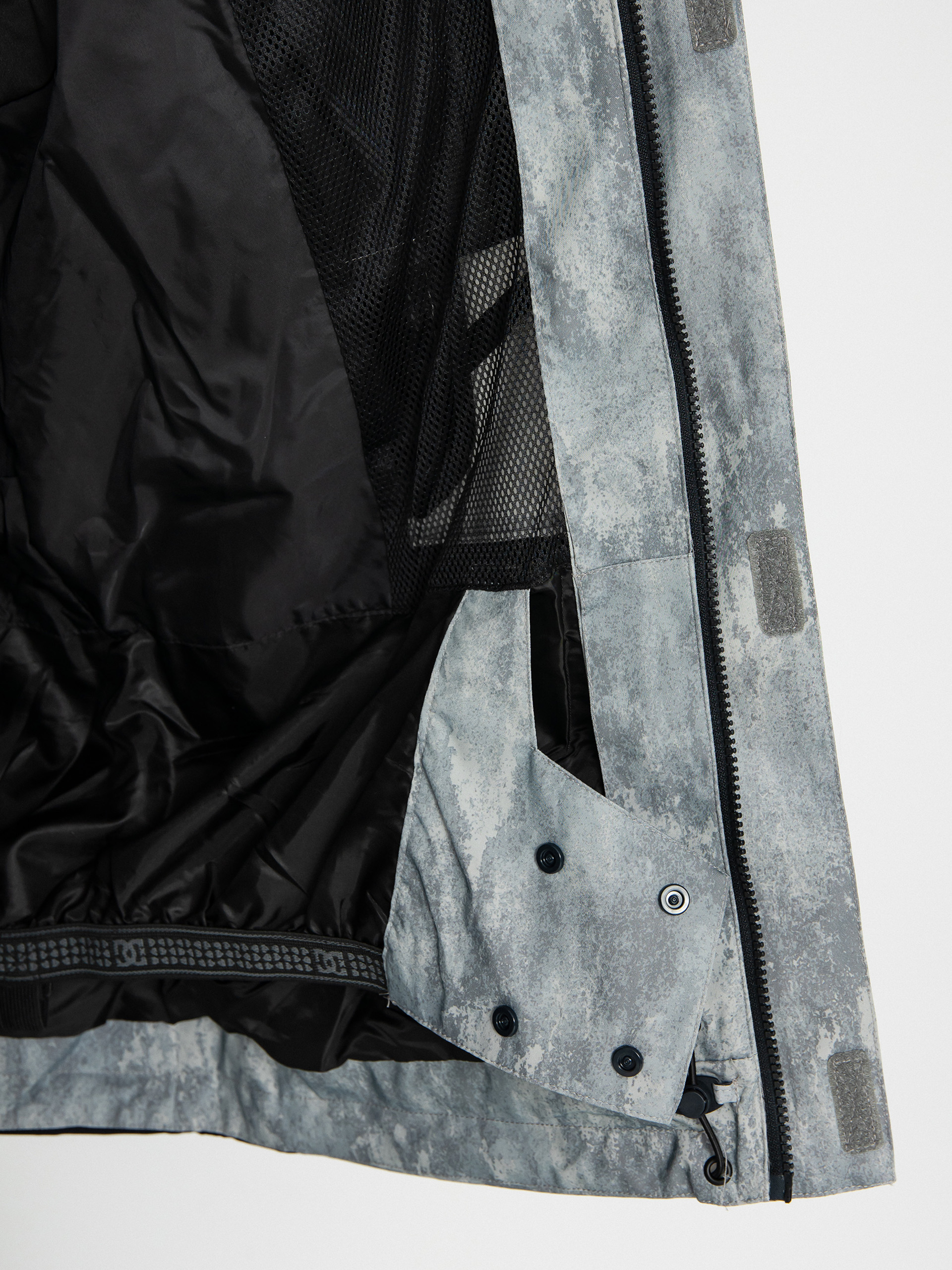 Mens DC Command 45K Snowboard jacket (grey stone)