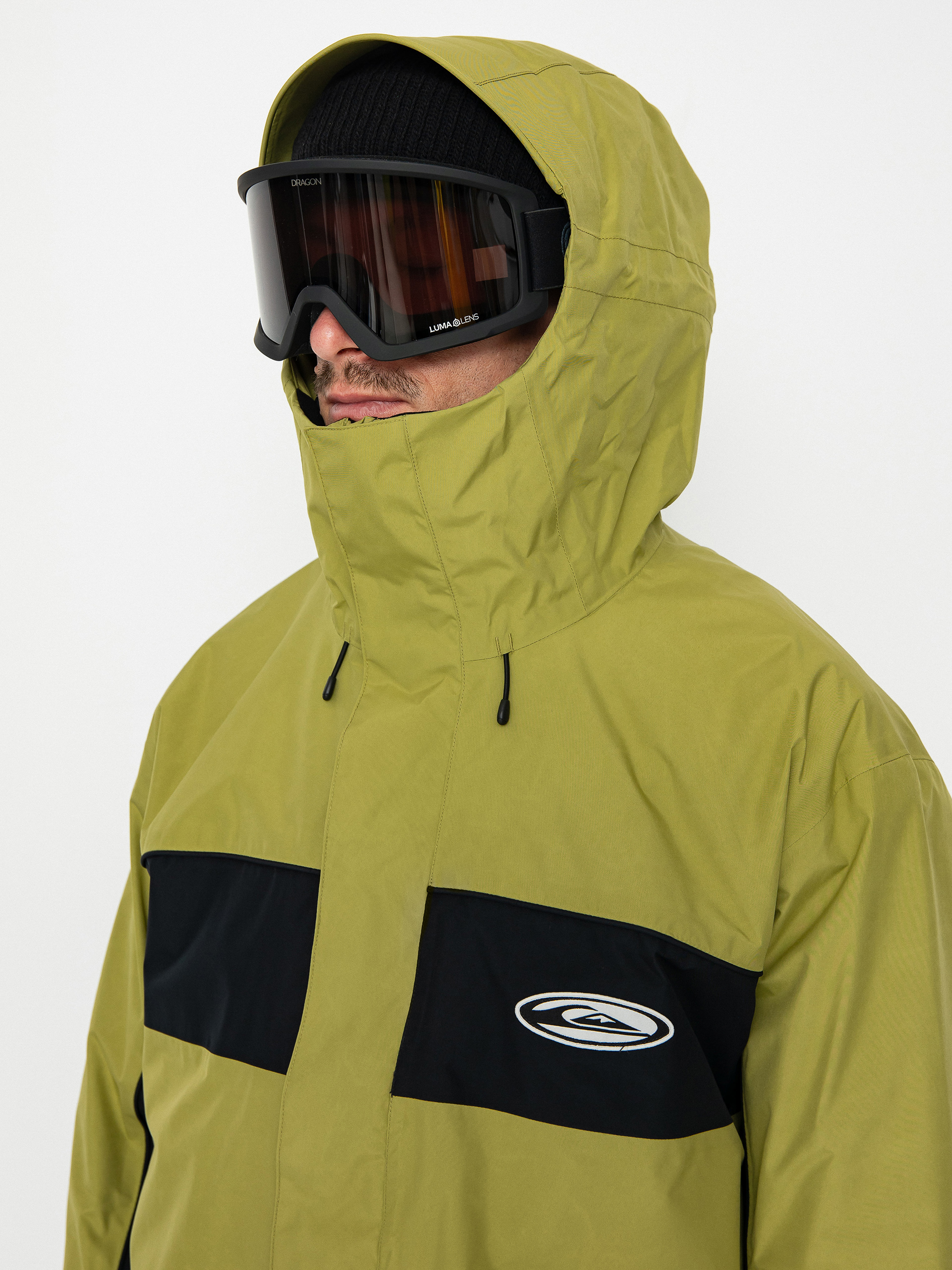 Mens Quiksilver High Altitude Gore-Tex Snowboard jacket (green olive)