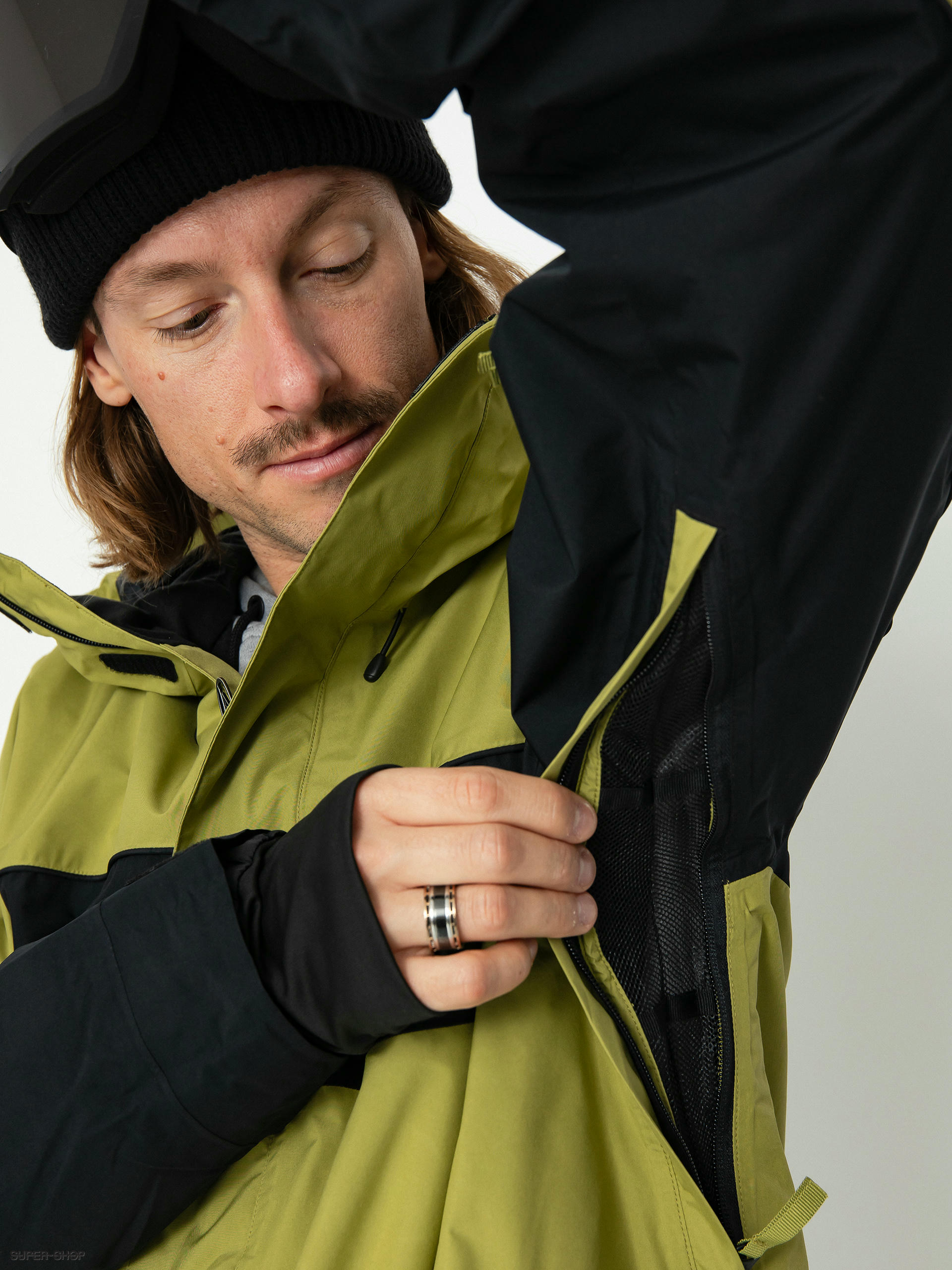 Olive green hot sale snowboard jacket