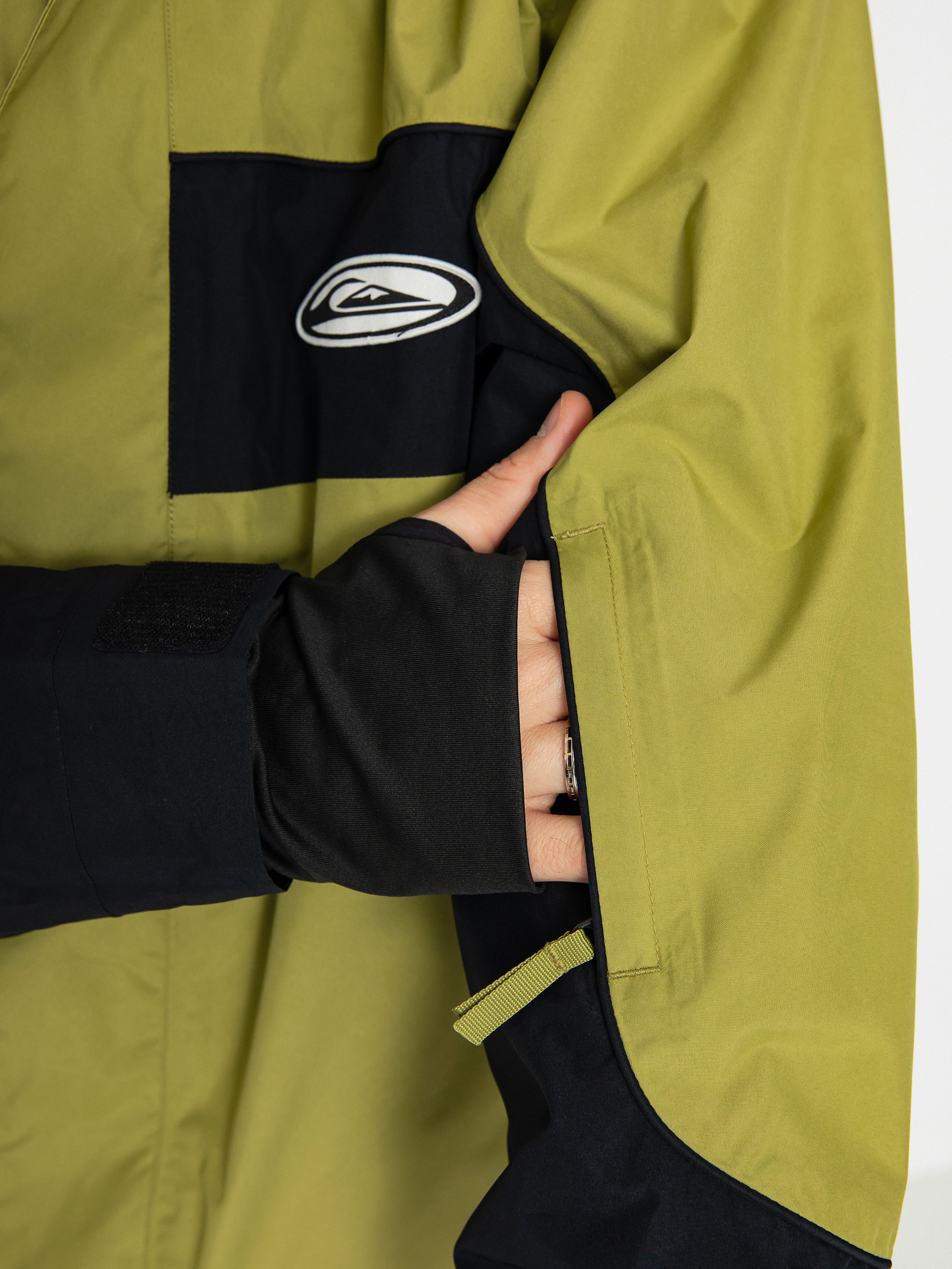 Mens Quiksilver High Altitude Gore-Tex Snowboard jacket (green olive)