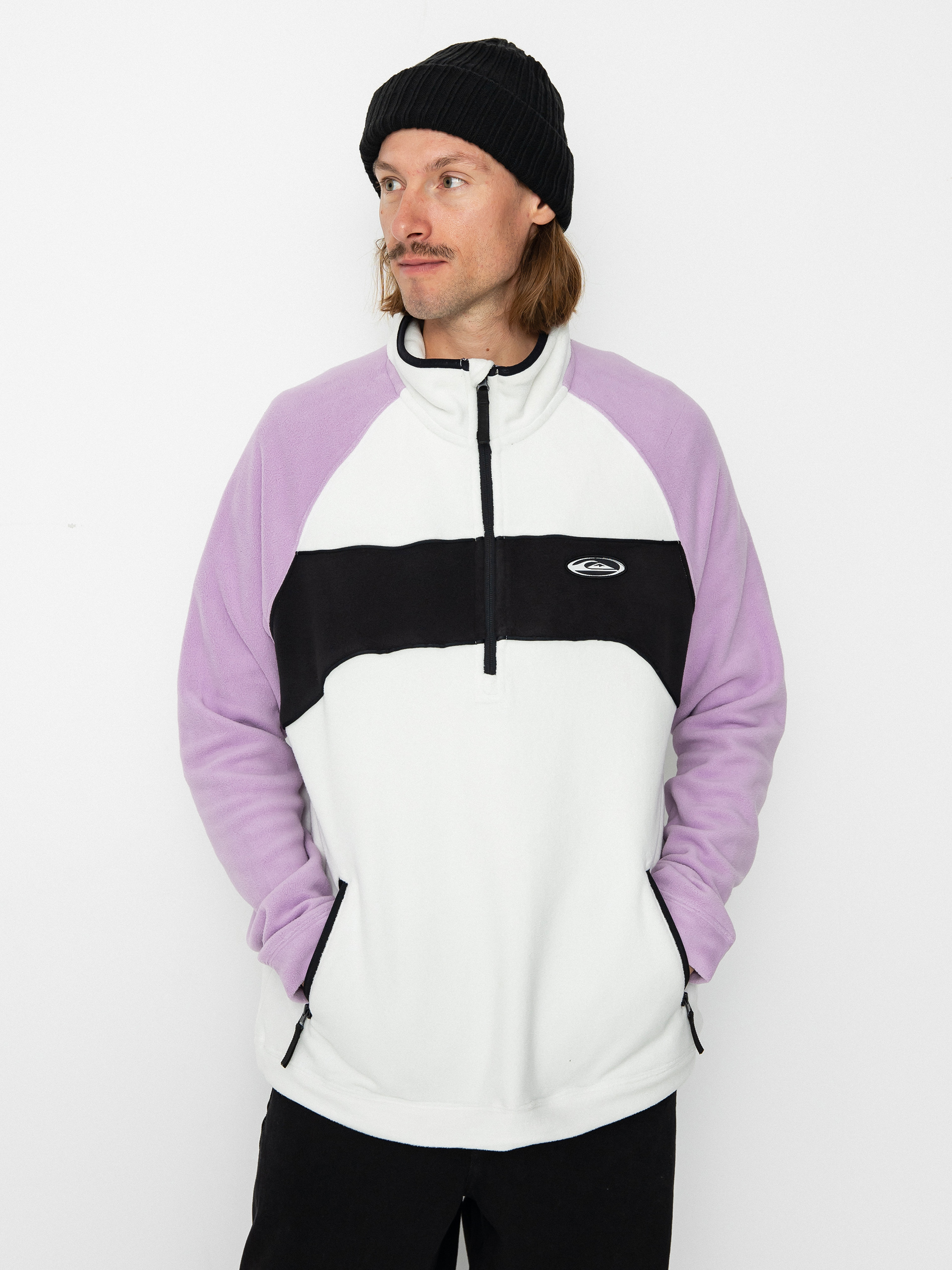 Quiksilver Powder Chaser Fleece jacke (nimbus cloud)