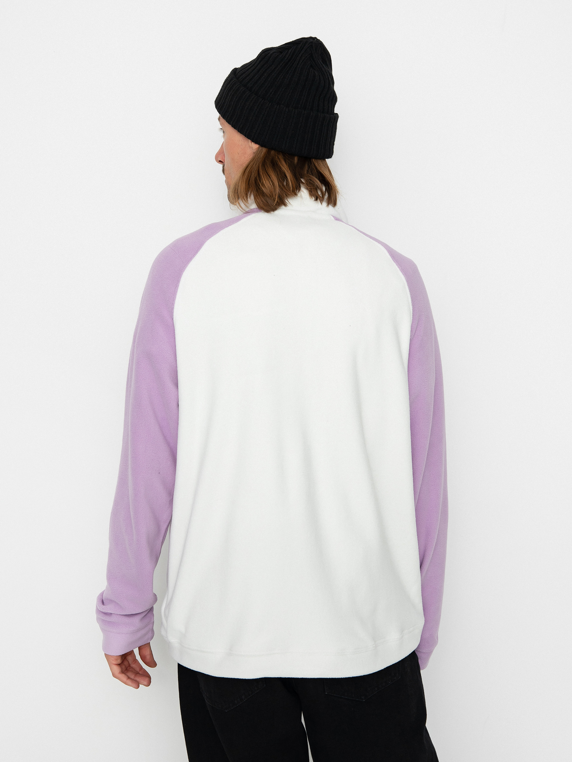 Mens Quiksilver Powder Chaser Fleece  (nimbus cloud)