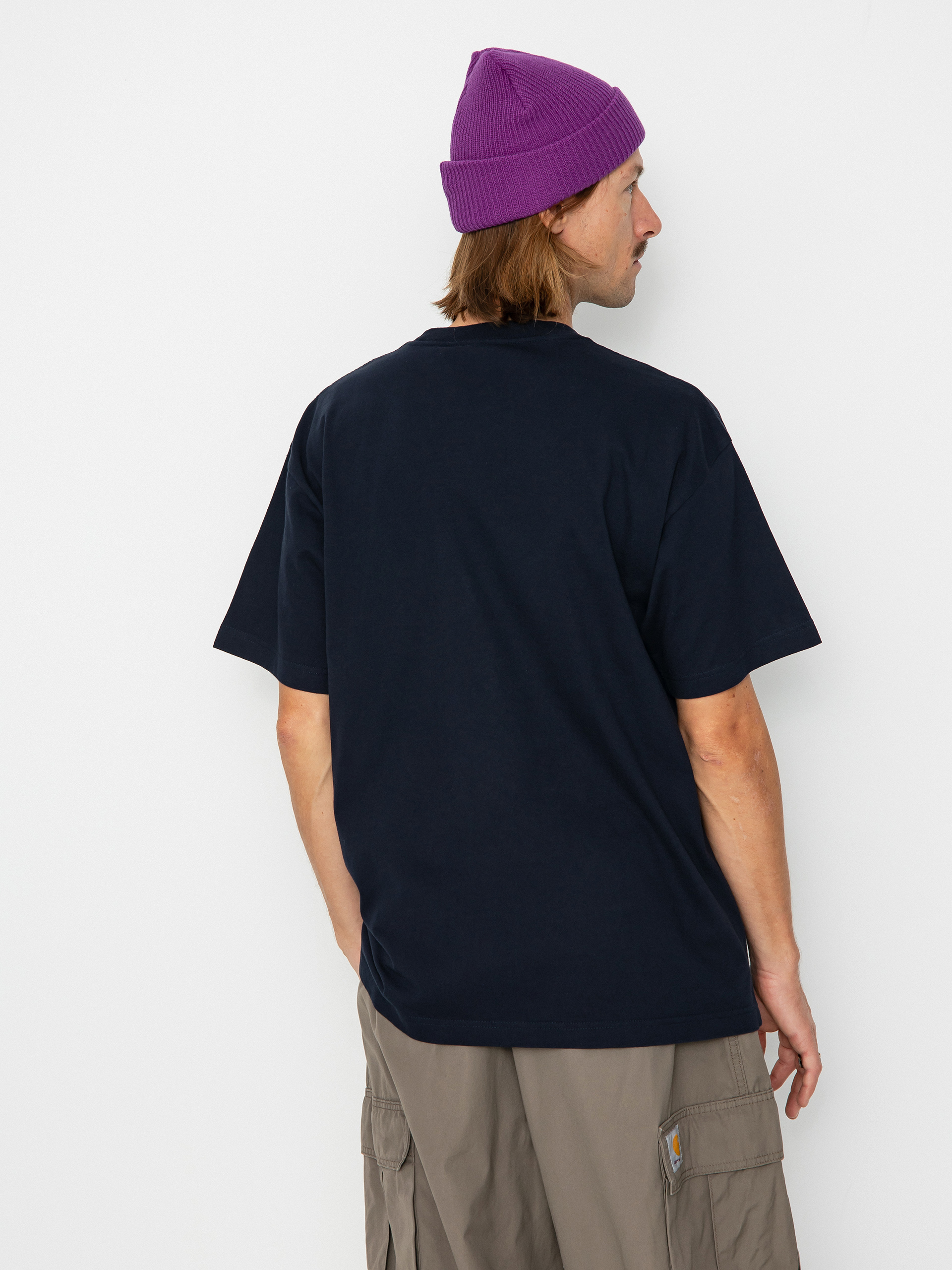 Carhartt WIP Arrow Script T-Shirt (dark navy)