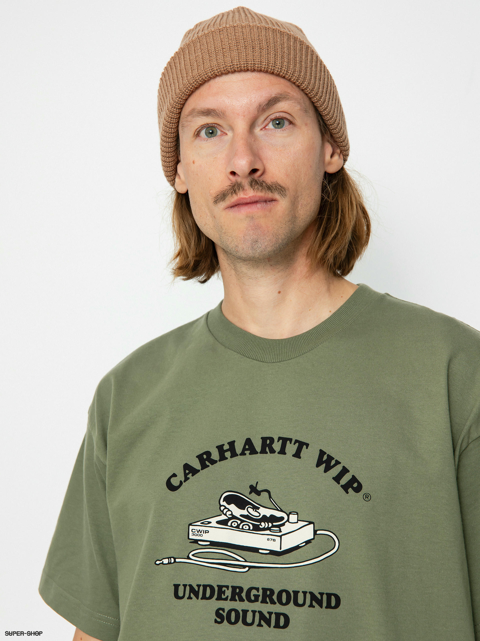 Carhartt WIP Underground Sound T-shirt (dollar green)