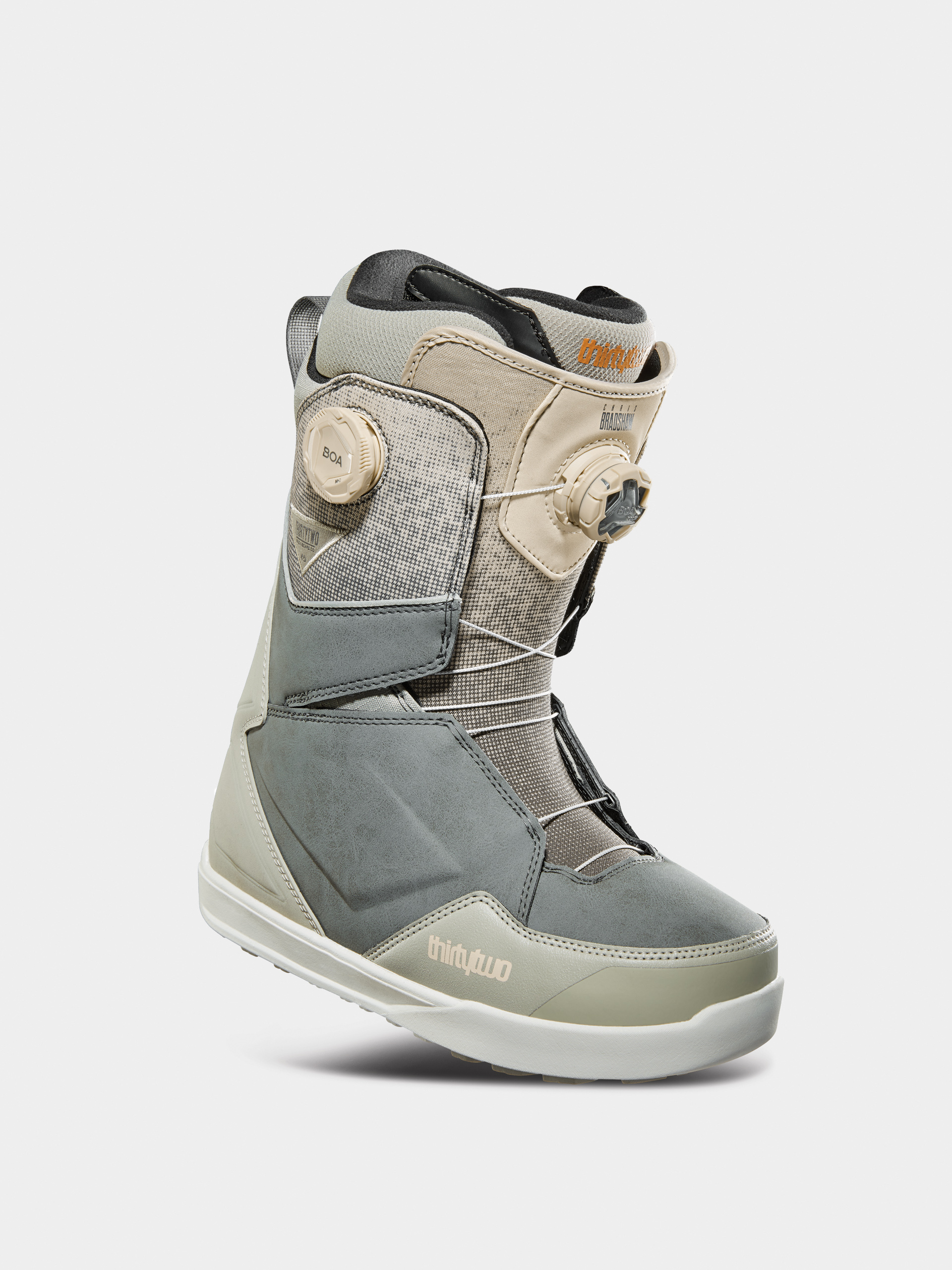 ThirtyTwo Lashed Double Boa Bradshaw Snowboard boots (grey/tan)