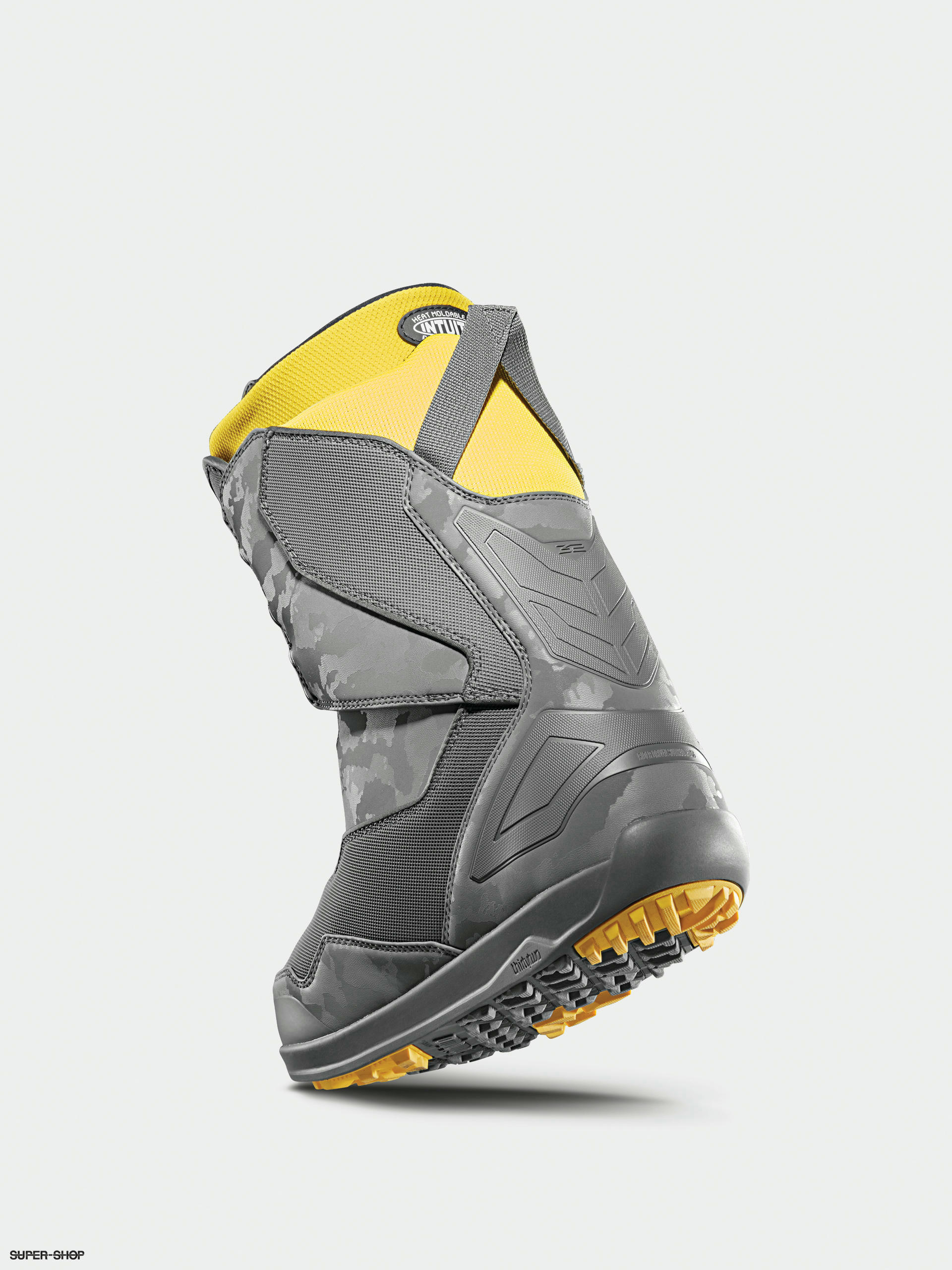 Mens ThirtyTwo Tm 2 Double Boa Stevens Snowboard boots (grey/yellow)