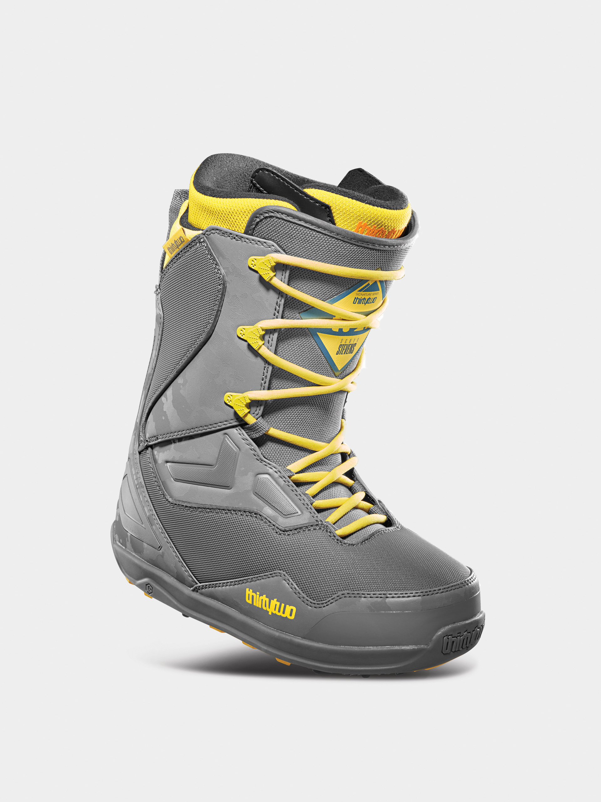 Mens ThirtyTwo Tm 2 Stevens Snowboard boots (grey/yellow)