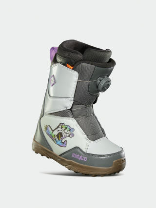 ThirtyTwo Youth Lashed Boa Santa Cruz JR Snowboard boots (grey/gum)