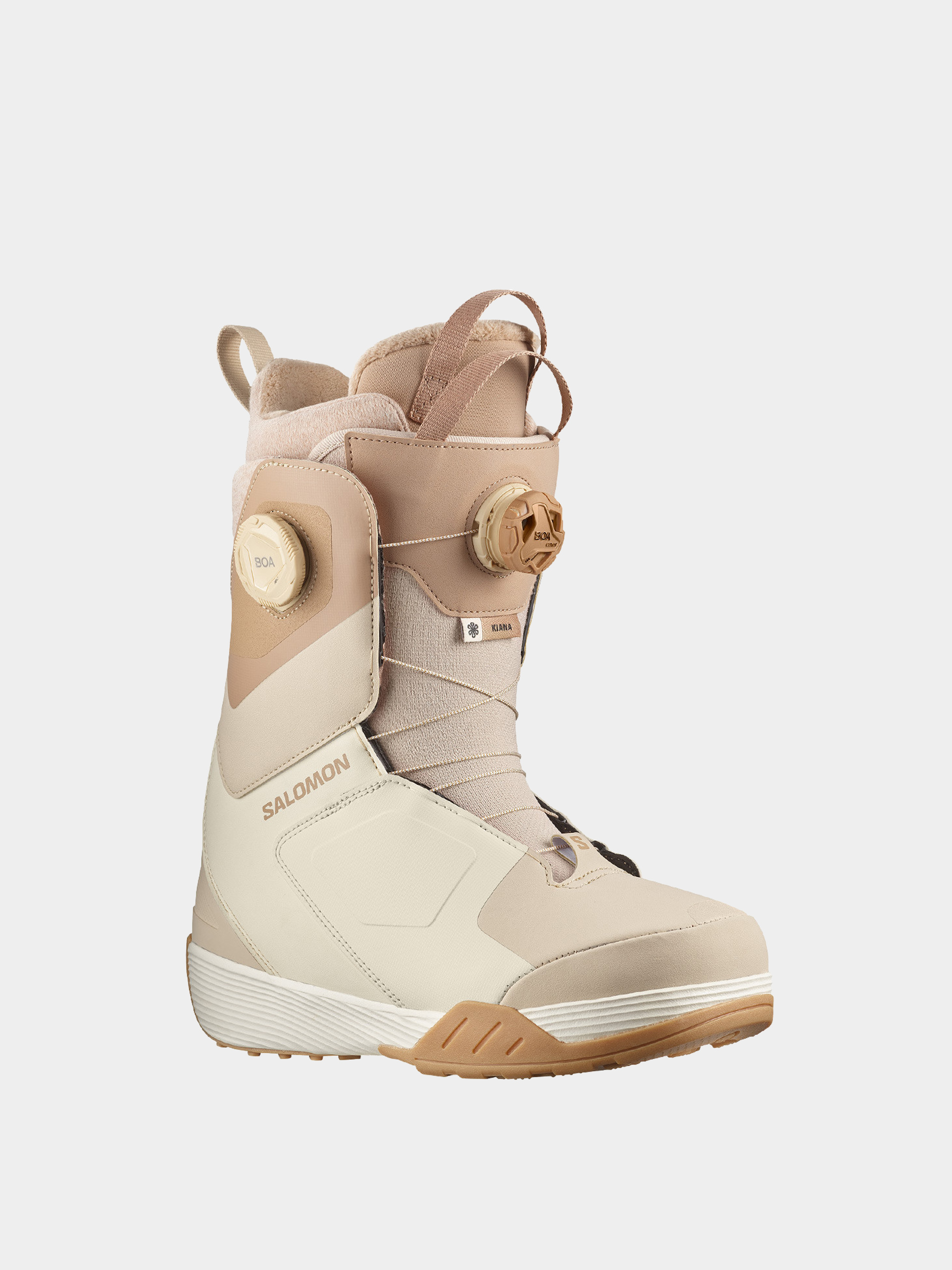 Salomon Kiana Dual Boa Snowboard boots Wmn - beige (naturl/cement 