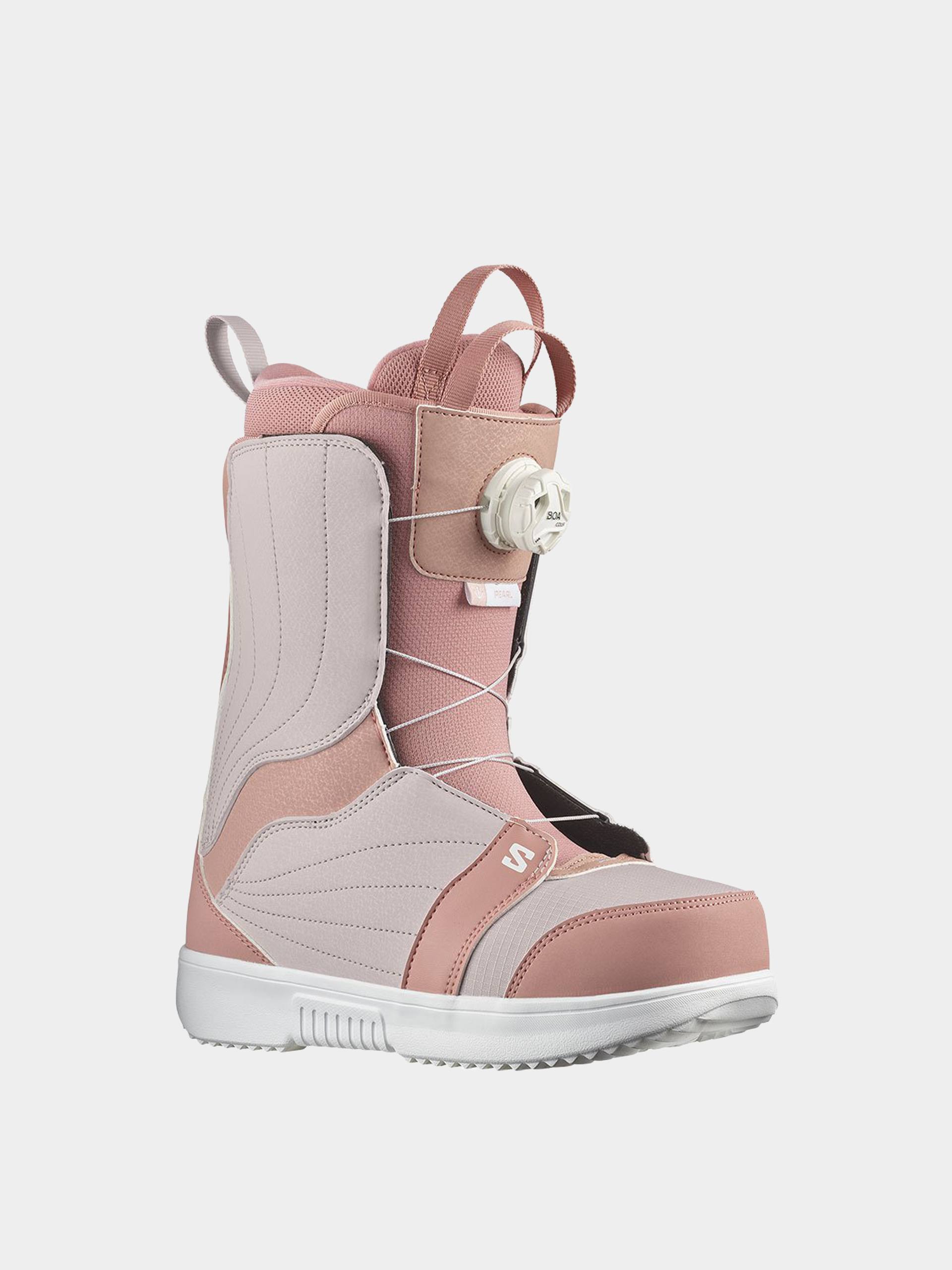 Damen Salomon Pearl Boa Snowboardschuhe (ash rose/lilac ash/white)