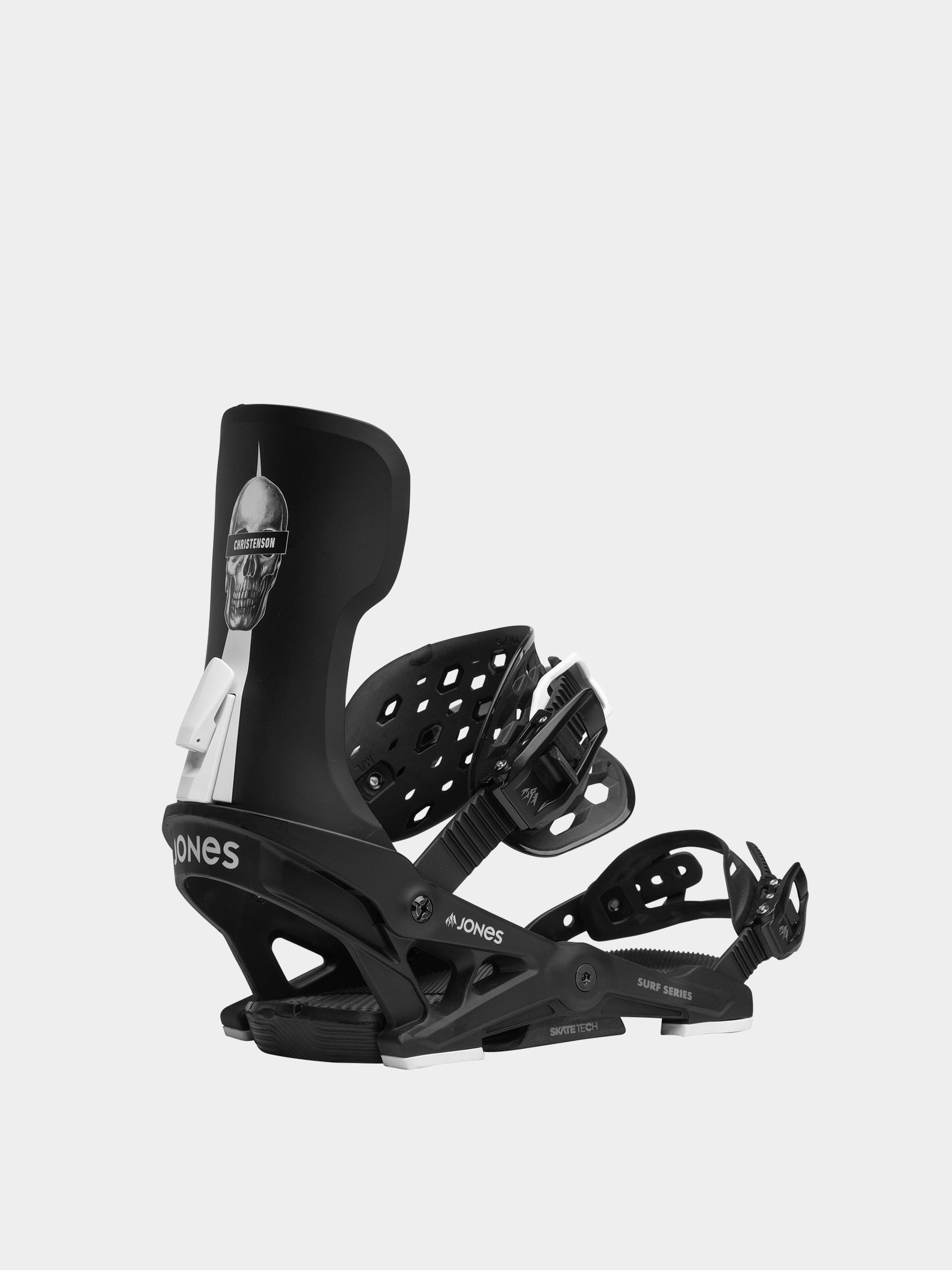 Mens Jones Snowboards Meteorite Surf Series Snowboard bindings (black)