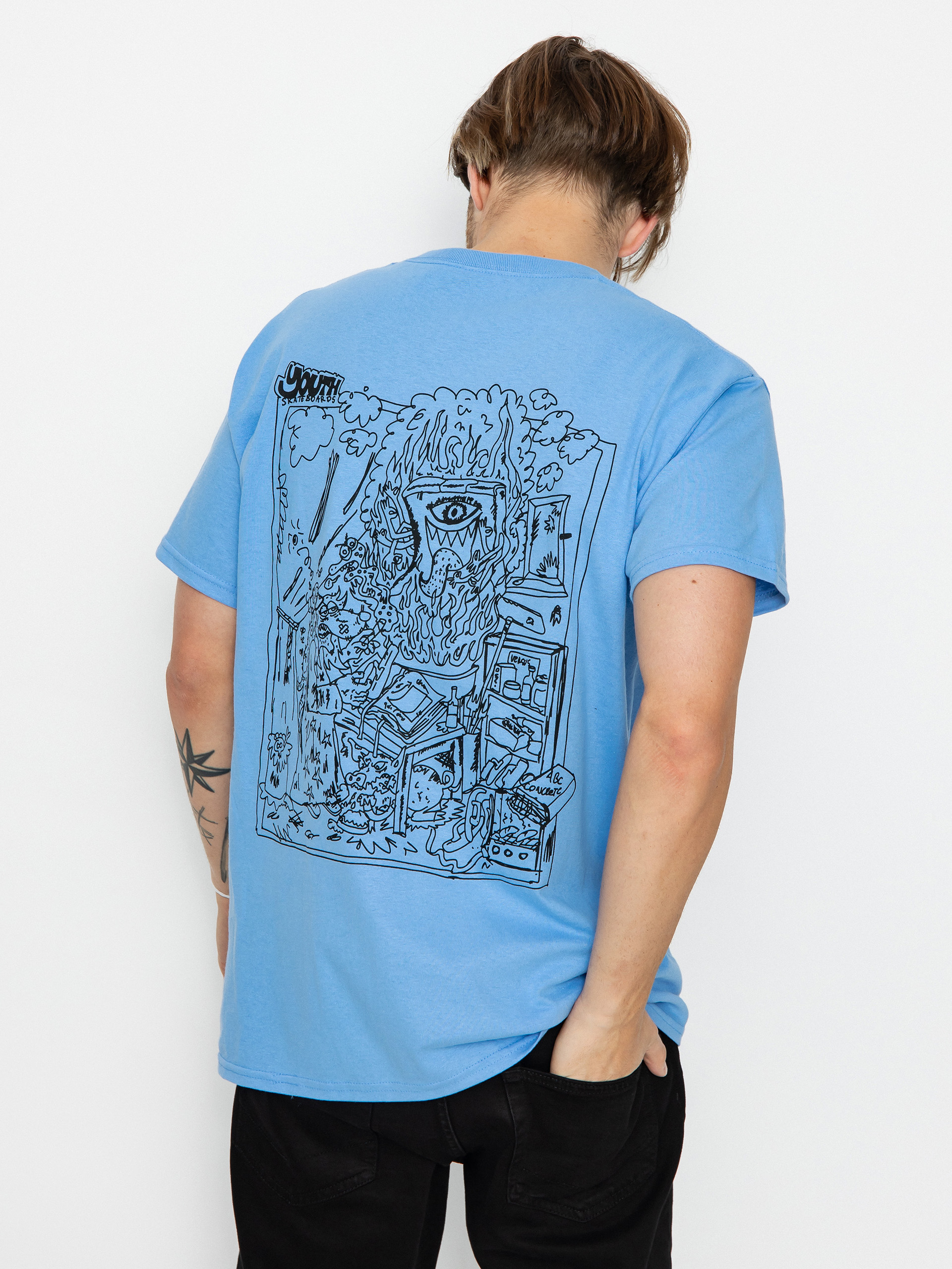 Youth Skateboards Wizard T-shirt (blue)