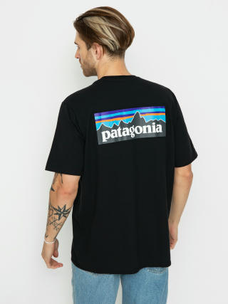 Patagonia P6 Logo Responsibili T-shirt (black)
