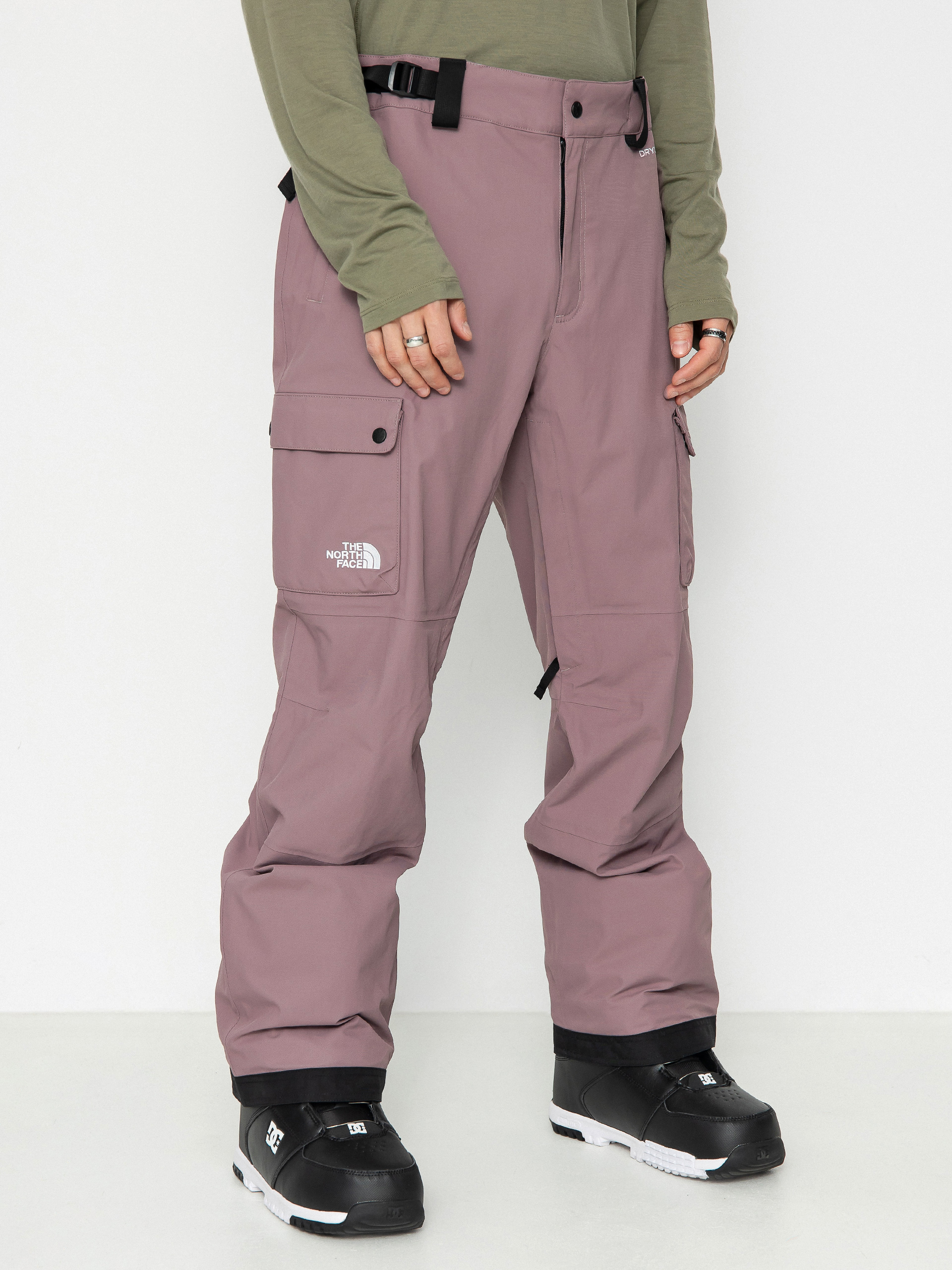 Mens The North Face Slashback Cargo Snowboard pants (fawn grey)