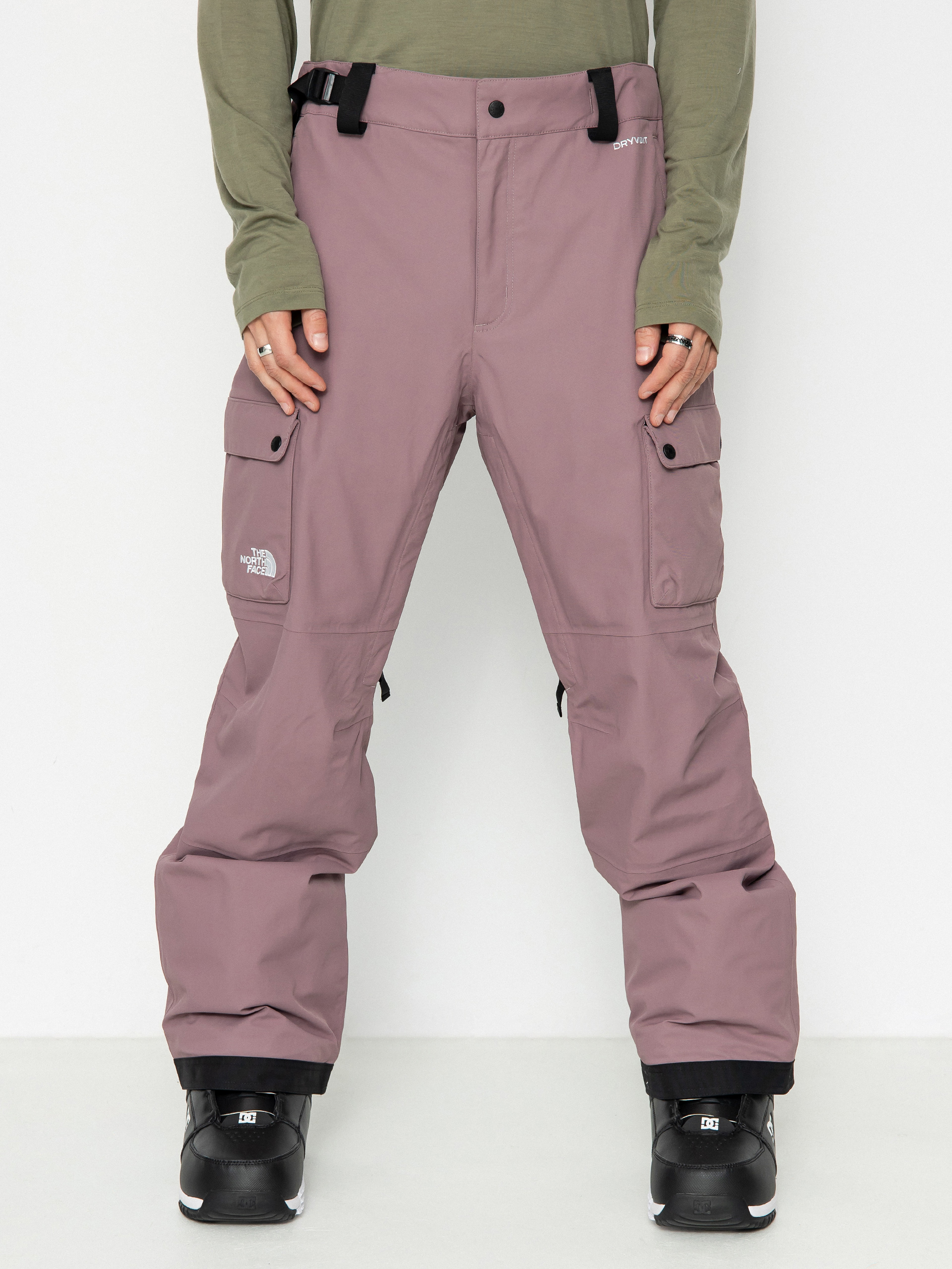 Mens The North Face Slashback Cargo Snowboard pants (fawn grey)