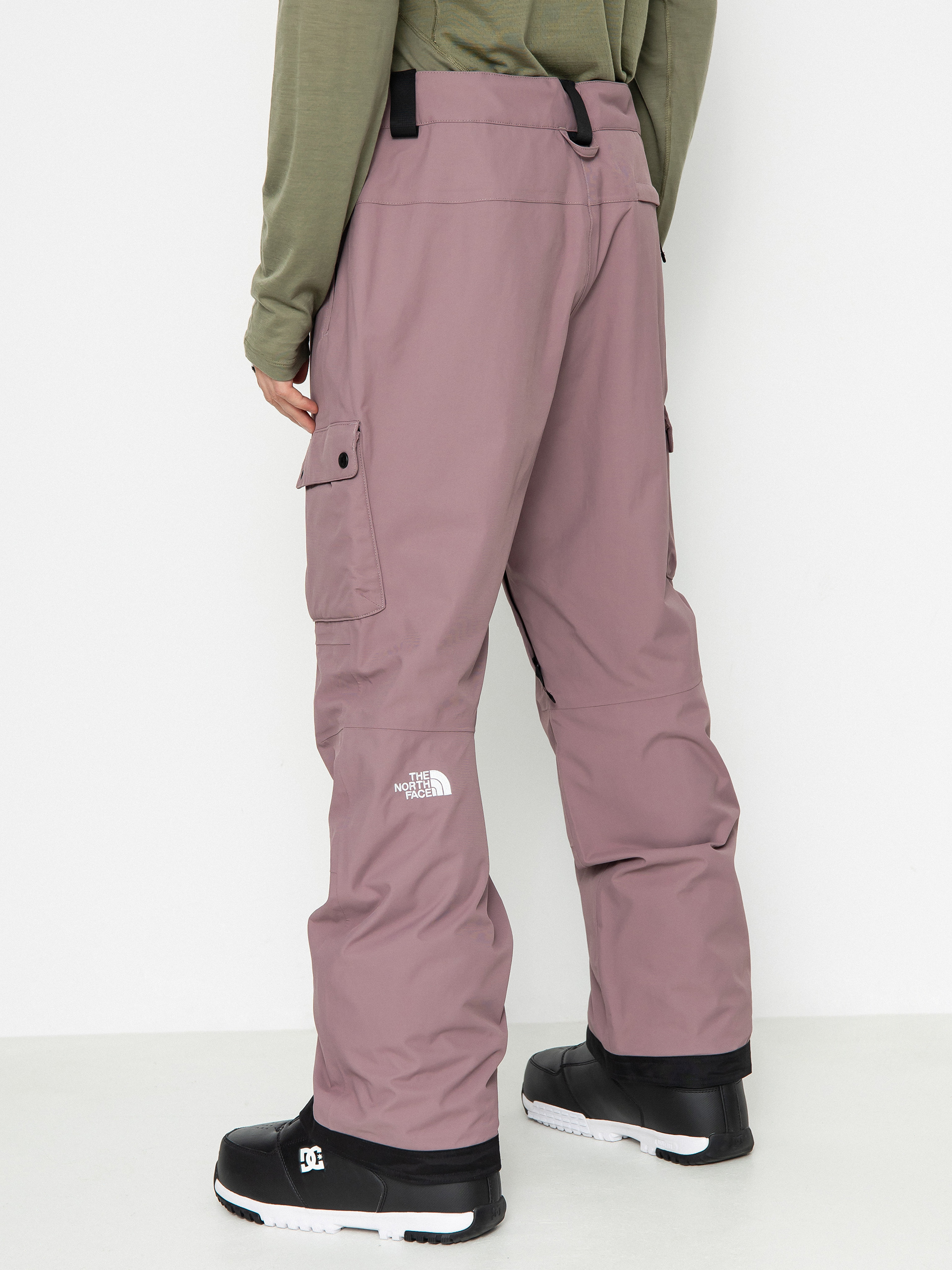 Mens The North Face Slashback Cargo Snowboard pants (fawn grey)
