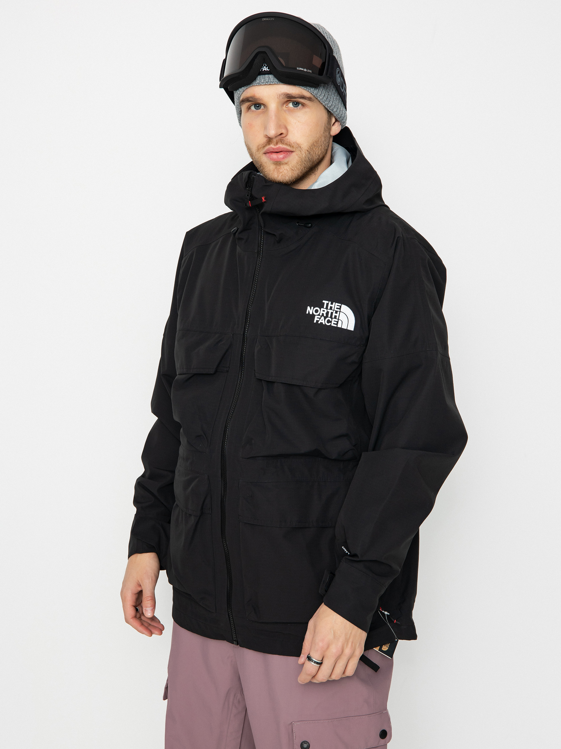 Mens The North Face Dragline Snowboard jacket (tnf black)