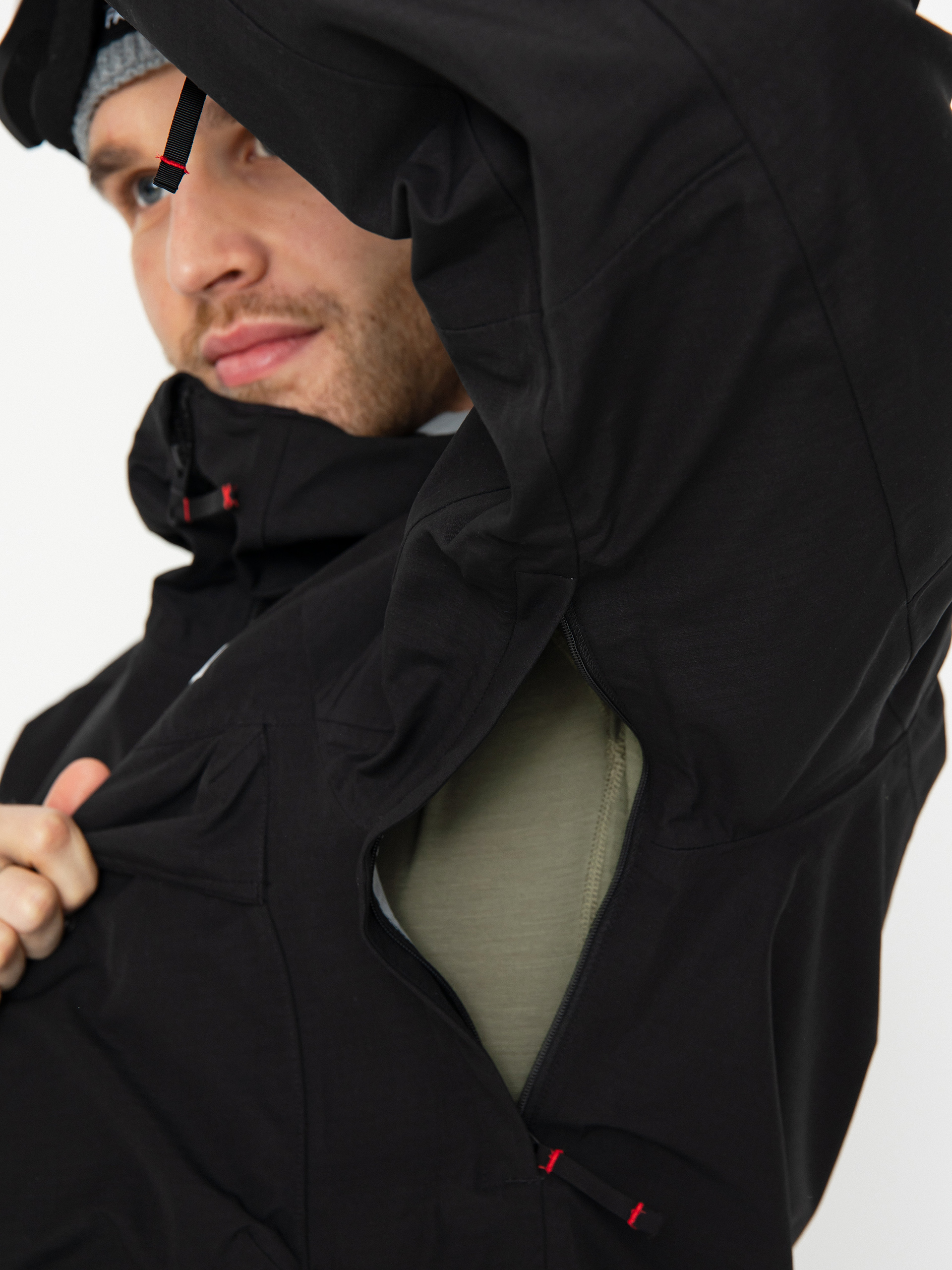 Mens The North Face Dragline Snowboard jacket (tnf black)