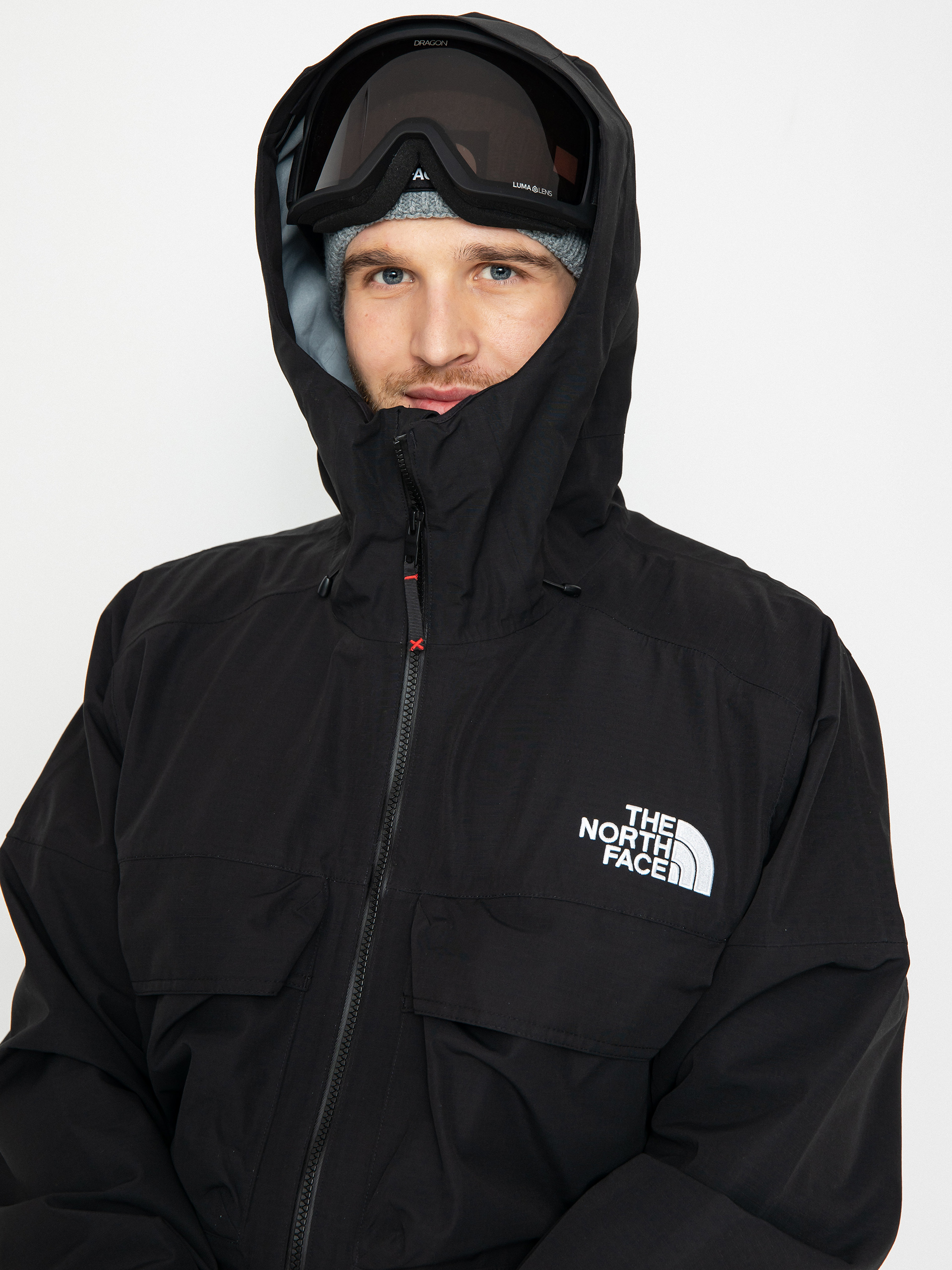 Mens The North Face Dragline Snowboard jacket (tnf black)