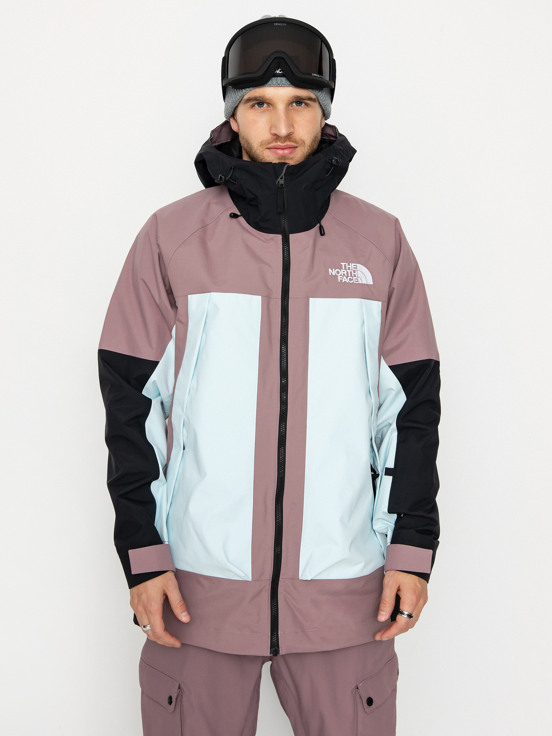 The North Face Balfron Snowboard jacket violet (tnf black/icecap