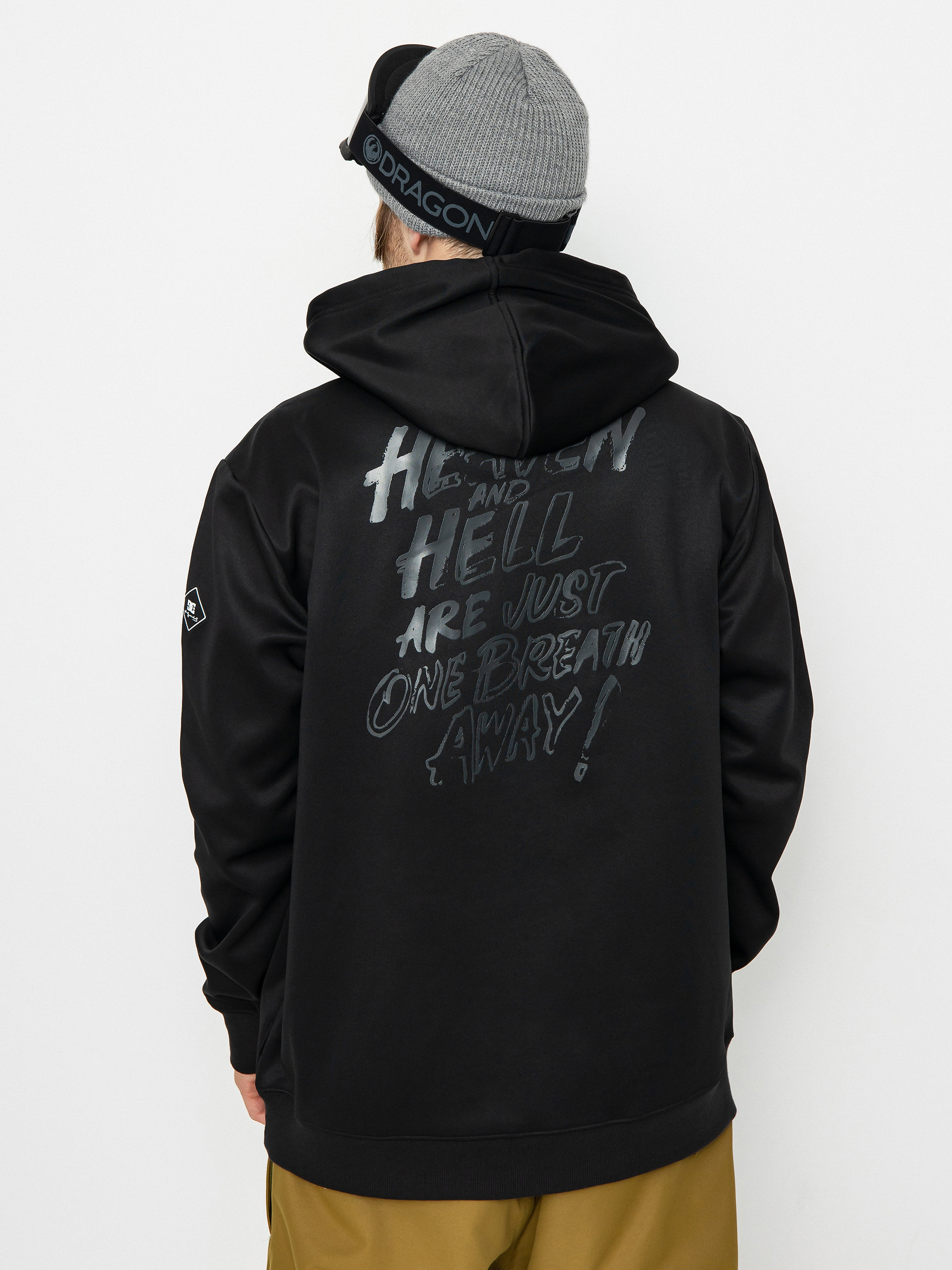 Mens DC Aw Snowstar Active sweatshirt (black)