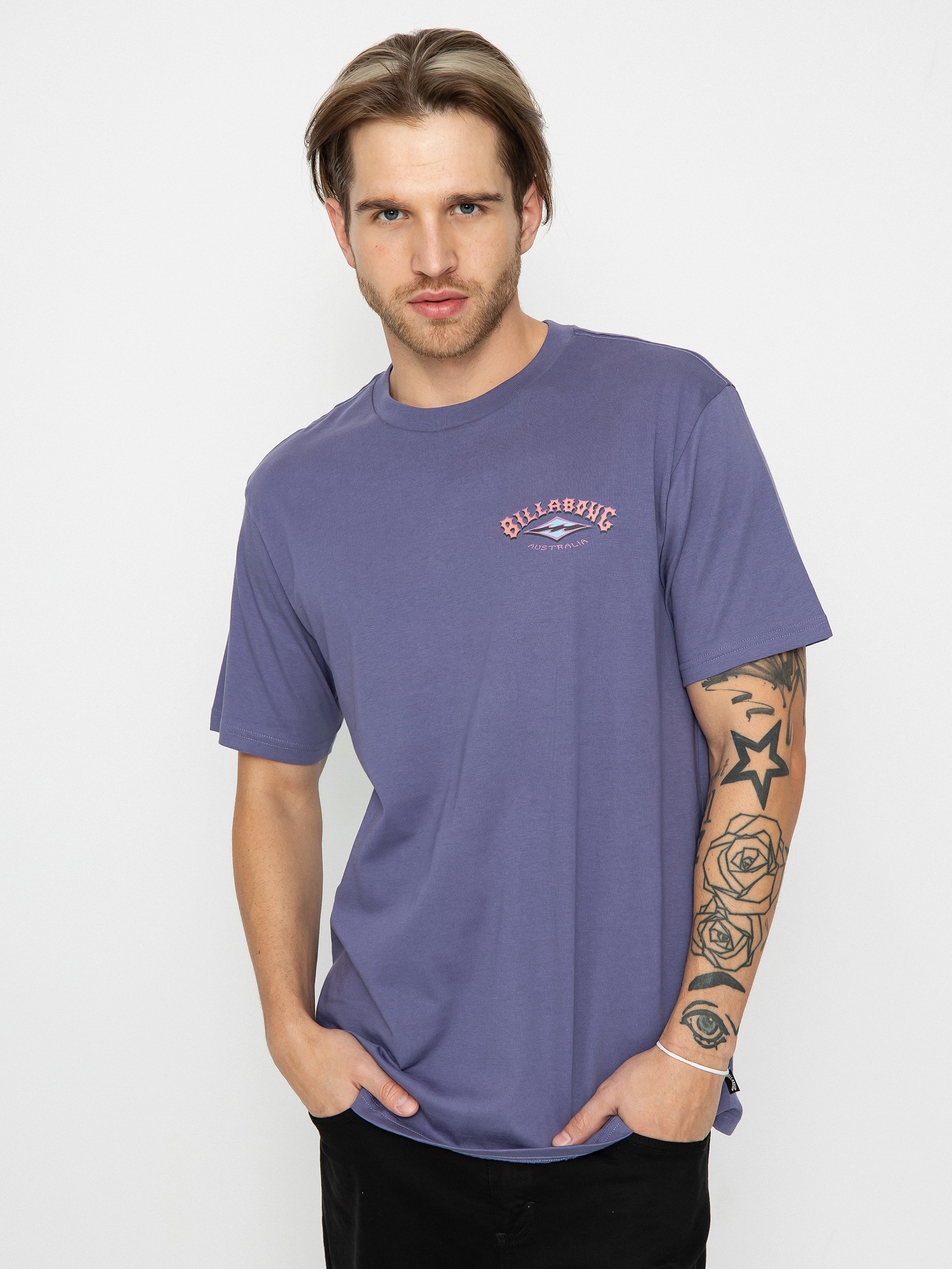 Billabong Adiv Arch T-shirt (dusty grape)