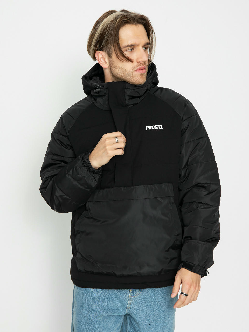 Prosto Puff Anorak Jacke (black)