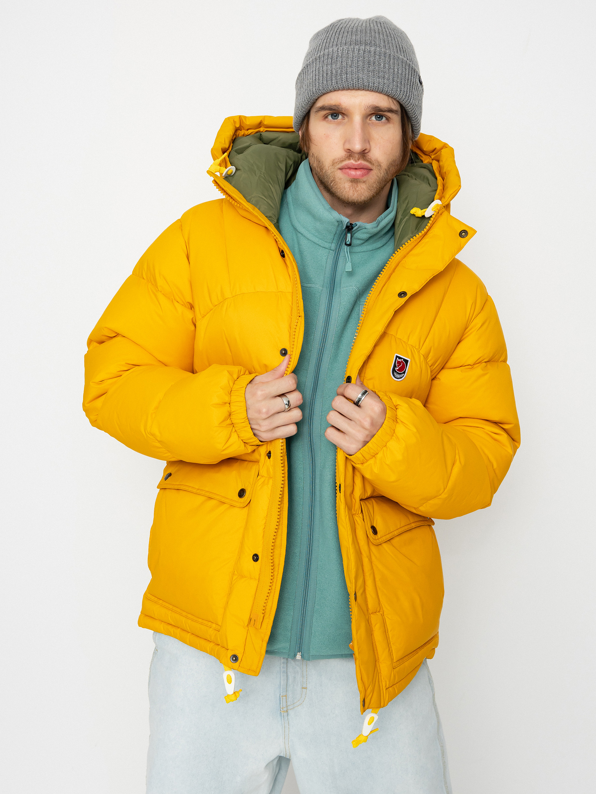 Fjallraven Expedition Down Lite Jacket (mustard yellow/green)