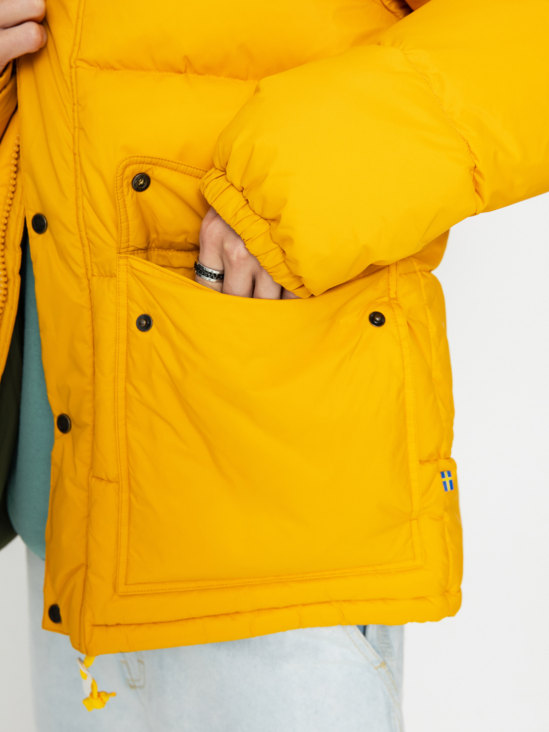 Fjallraven Expedition Down Lite Jacket (mustard yellow/green)
