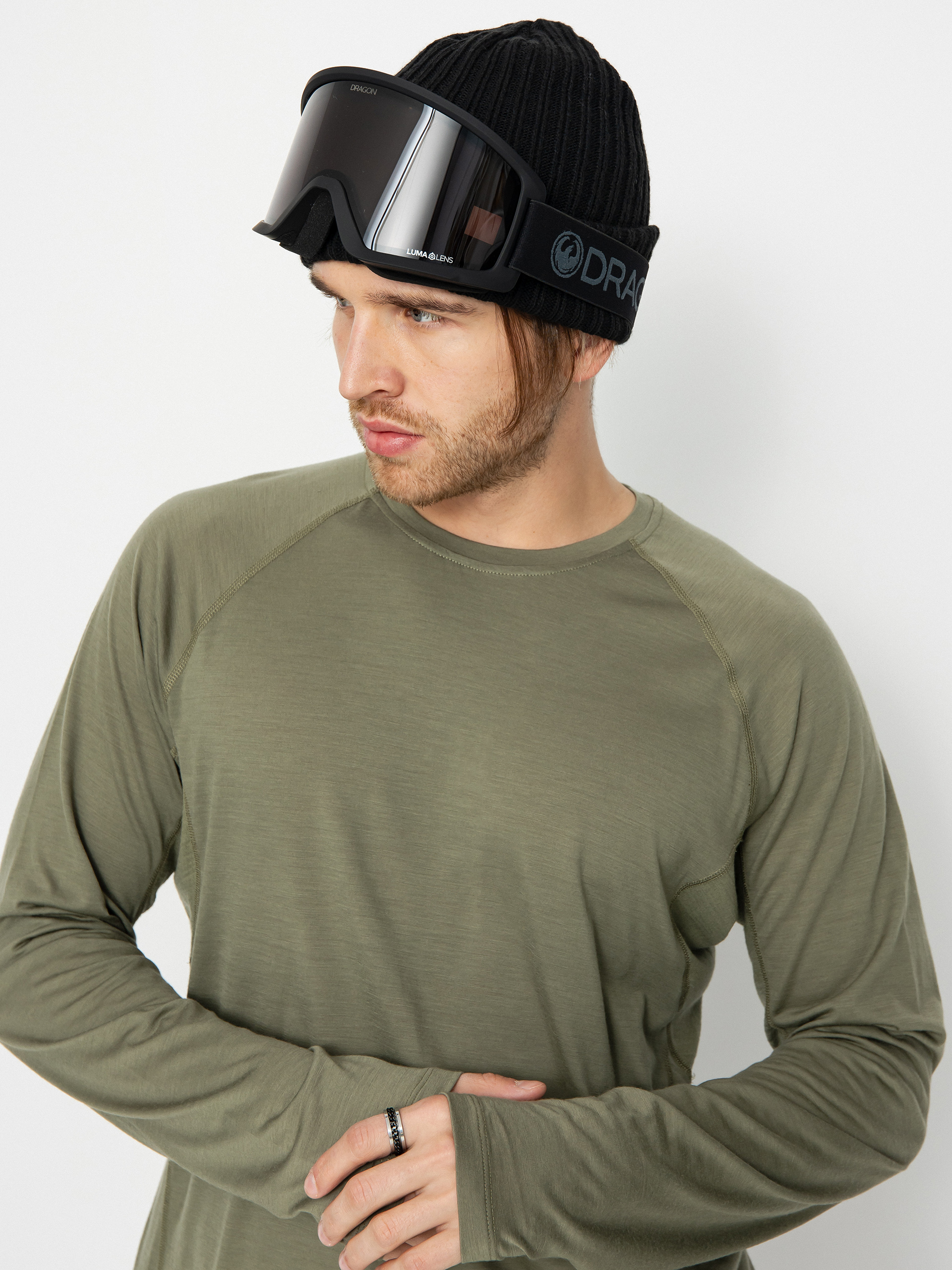 Mens Burton Phayse Merino Crewneck Fleece Longsleeve (forest moss)