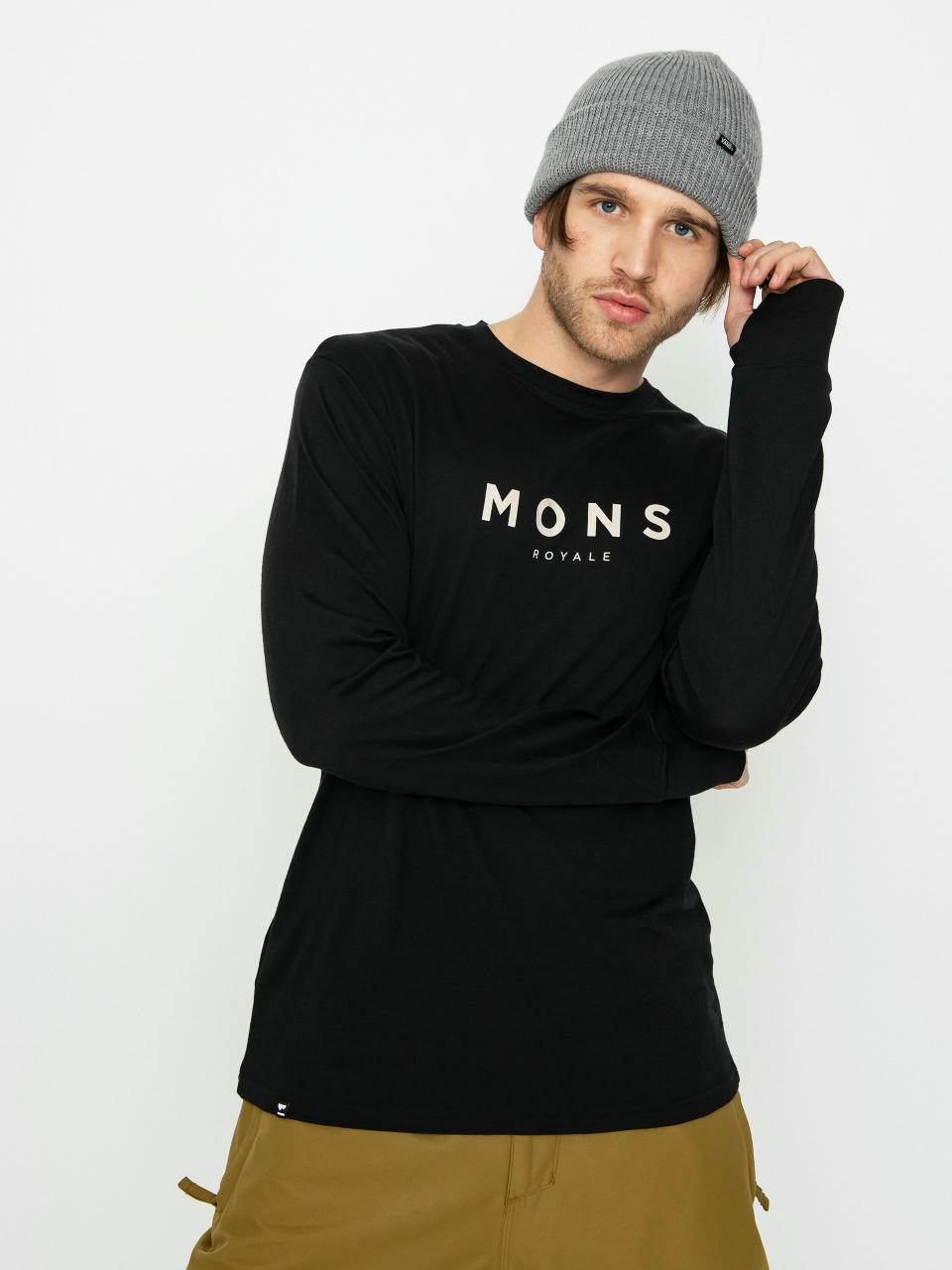 Mons Royale Yotei Classic Longsleeve (black)