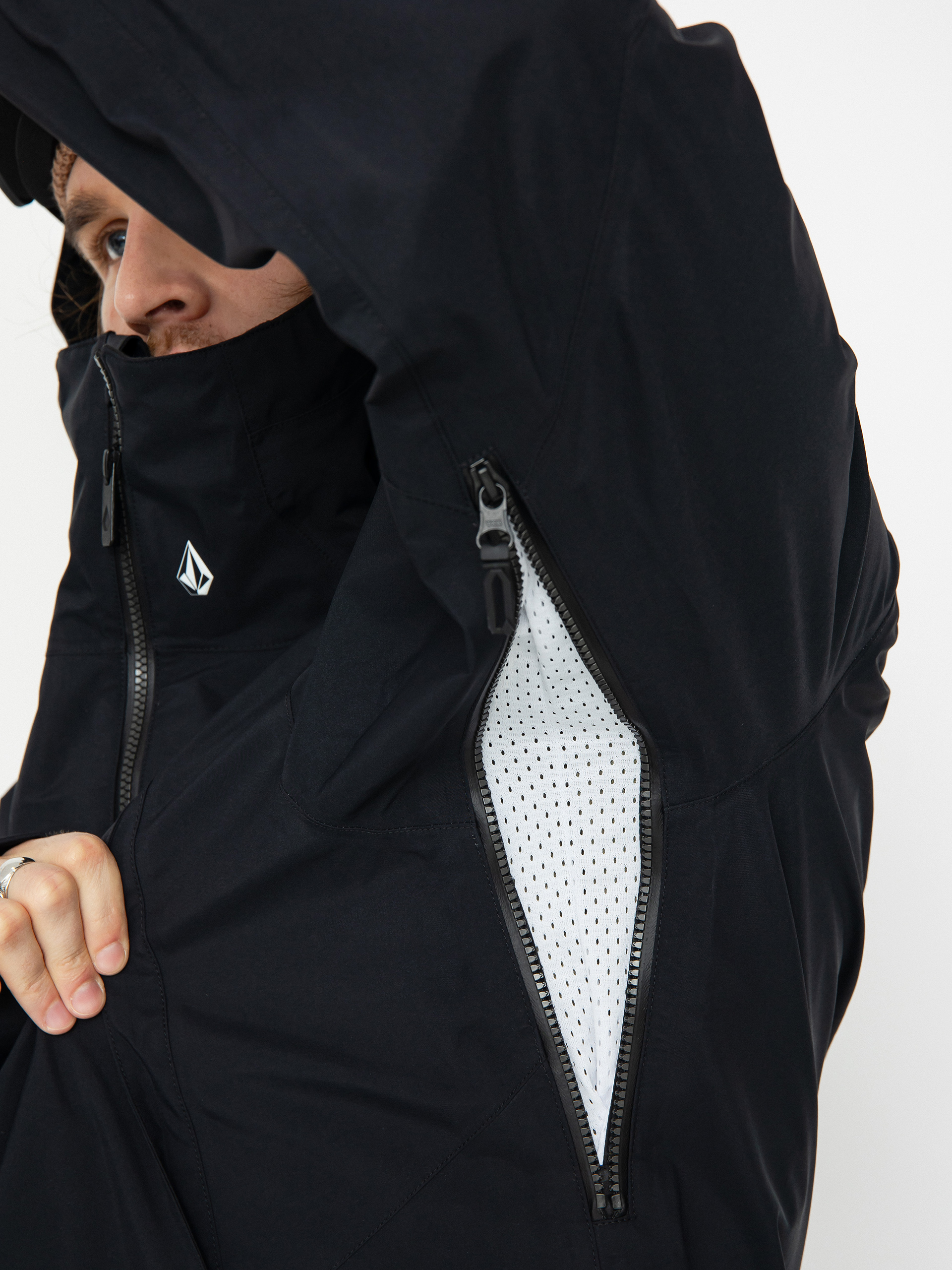 Mens Volcom Guide Gore Tex Snowboard jacket (black)