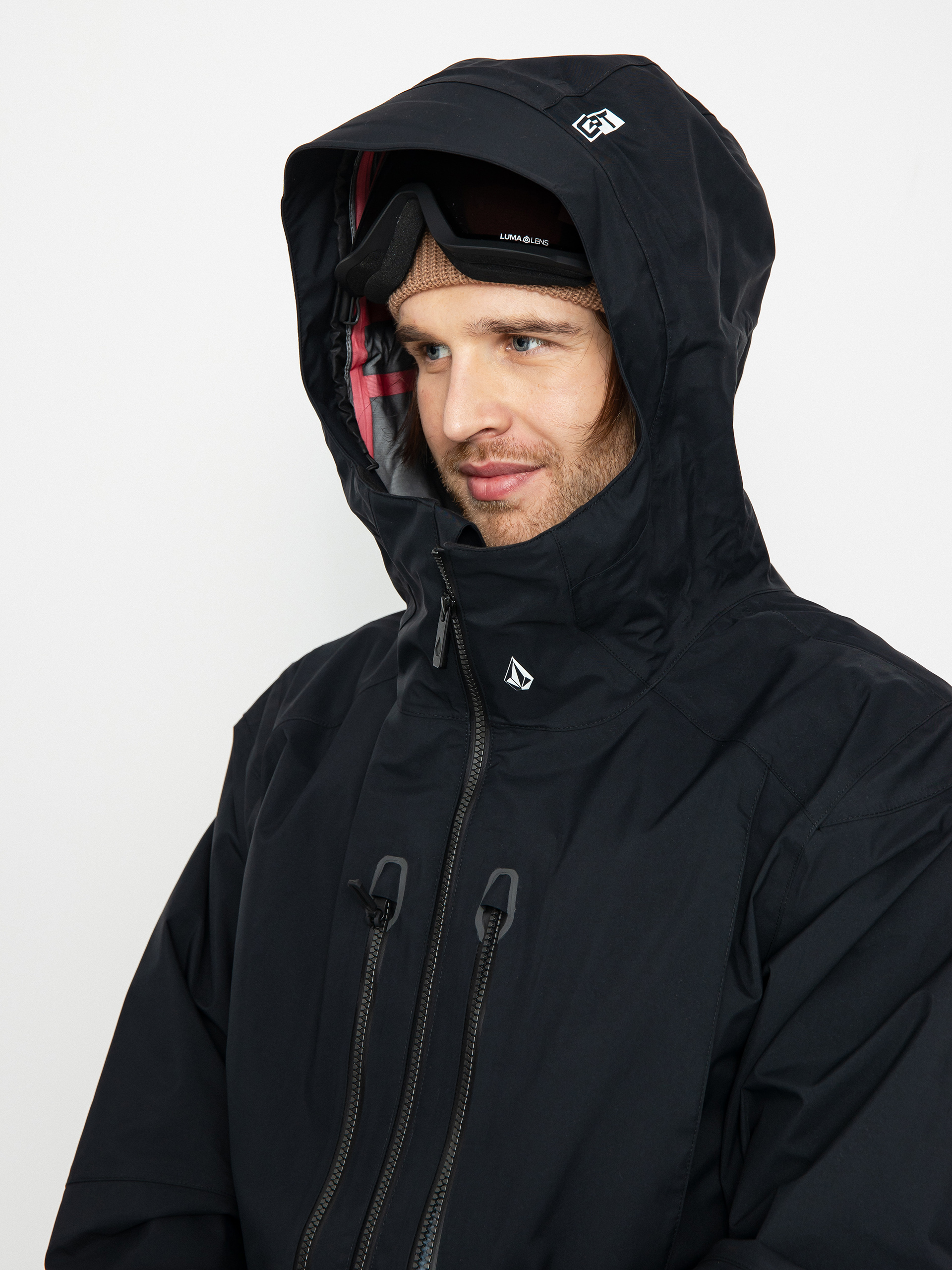 Mens Volcom Guide Gore Tex Snowboard jacket (black)