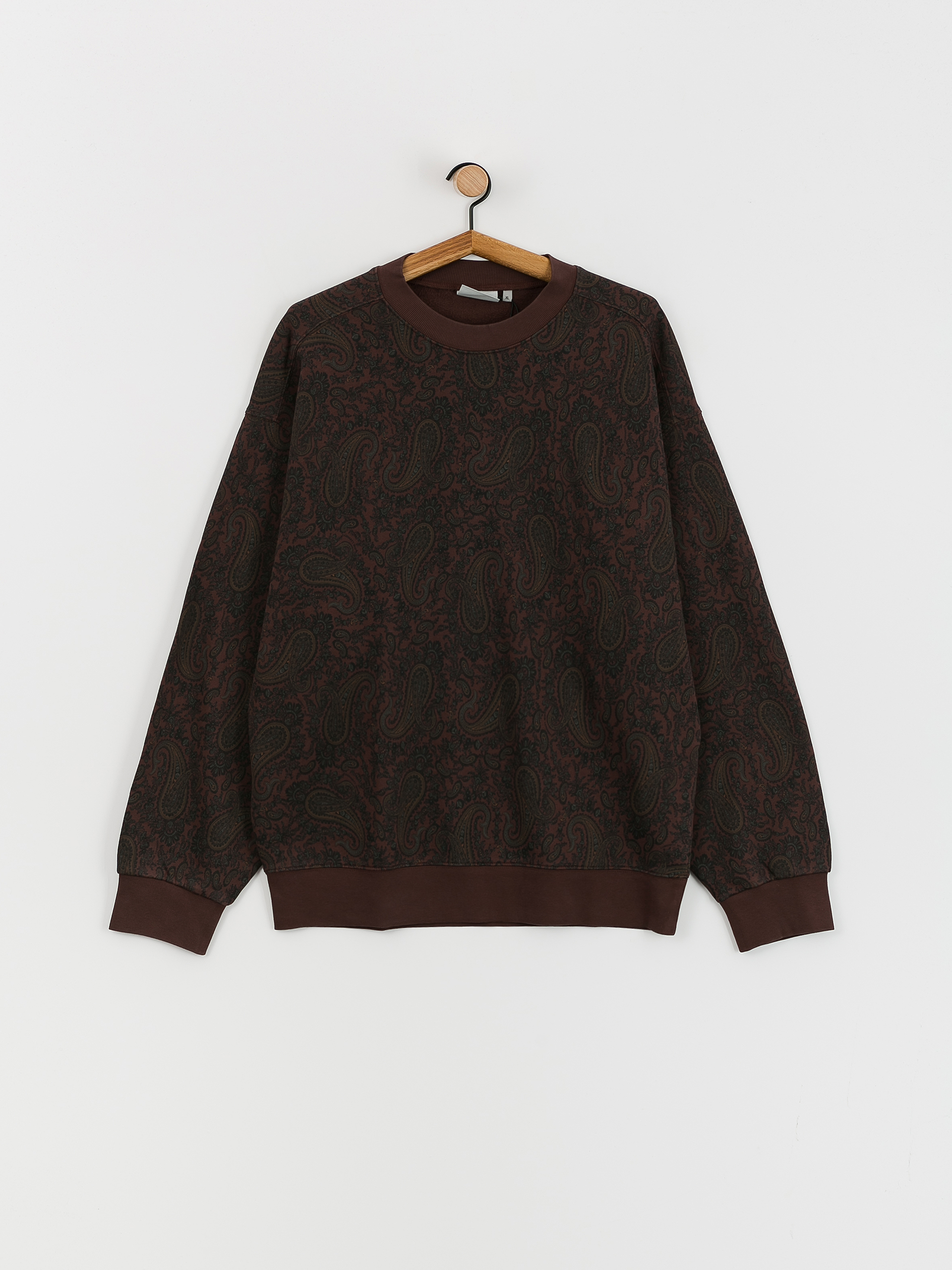 Carhartt WIP Paisley Sweatshirt - burgundy (paisley print buckeye)