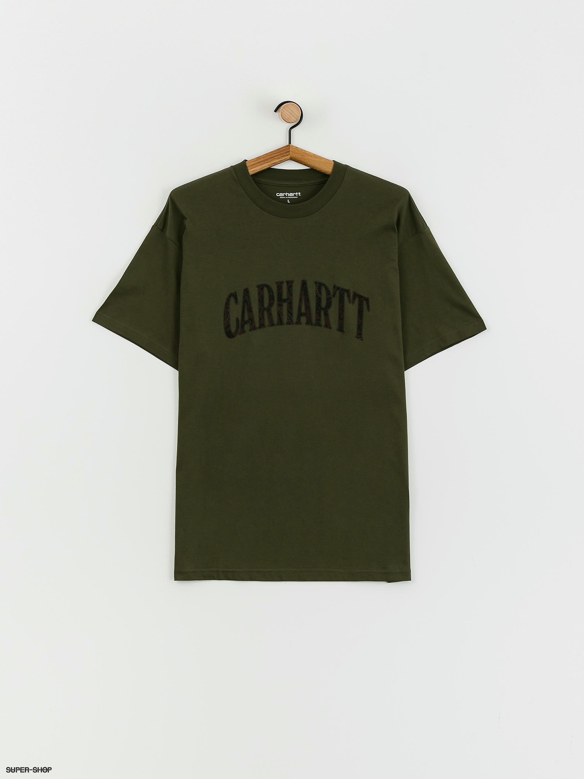 Carhartt WIP Paisley Script T-shirt (plant)