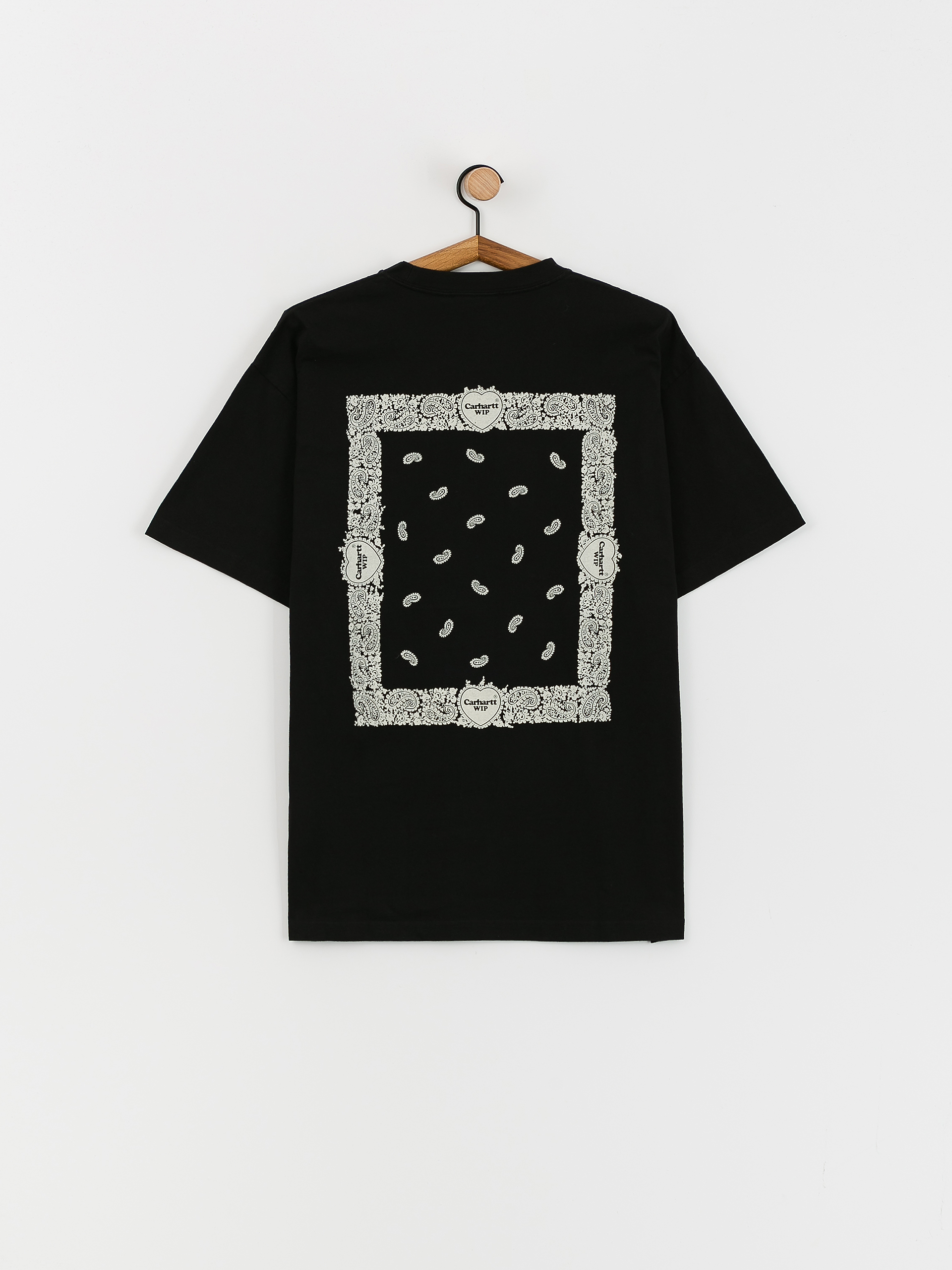 Carhartt WIP Paisley T-shirt - black (black/wax)