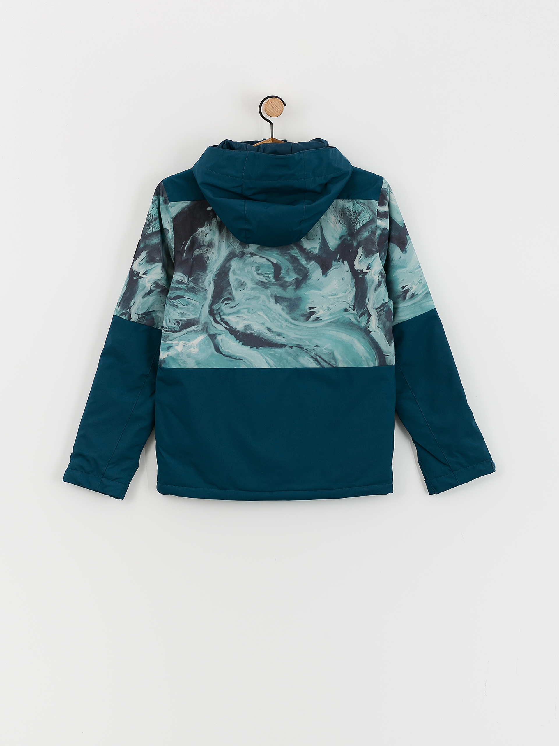 Id allover print store hoodie