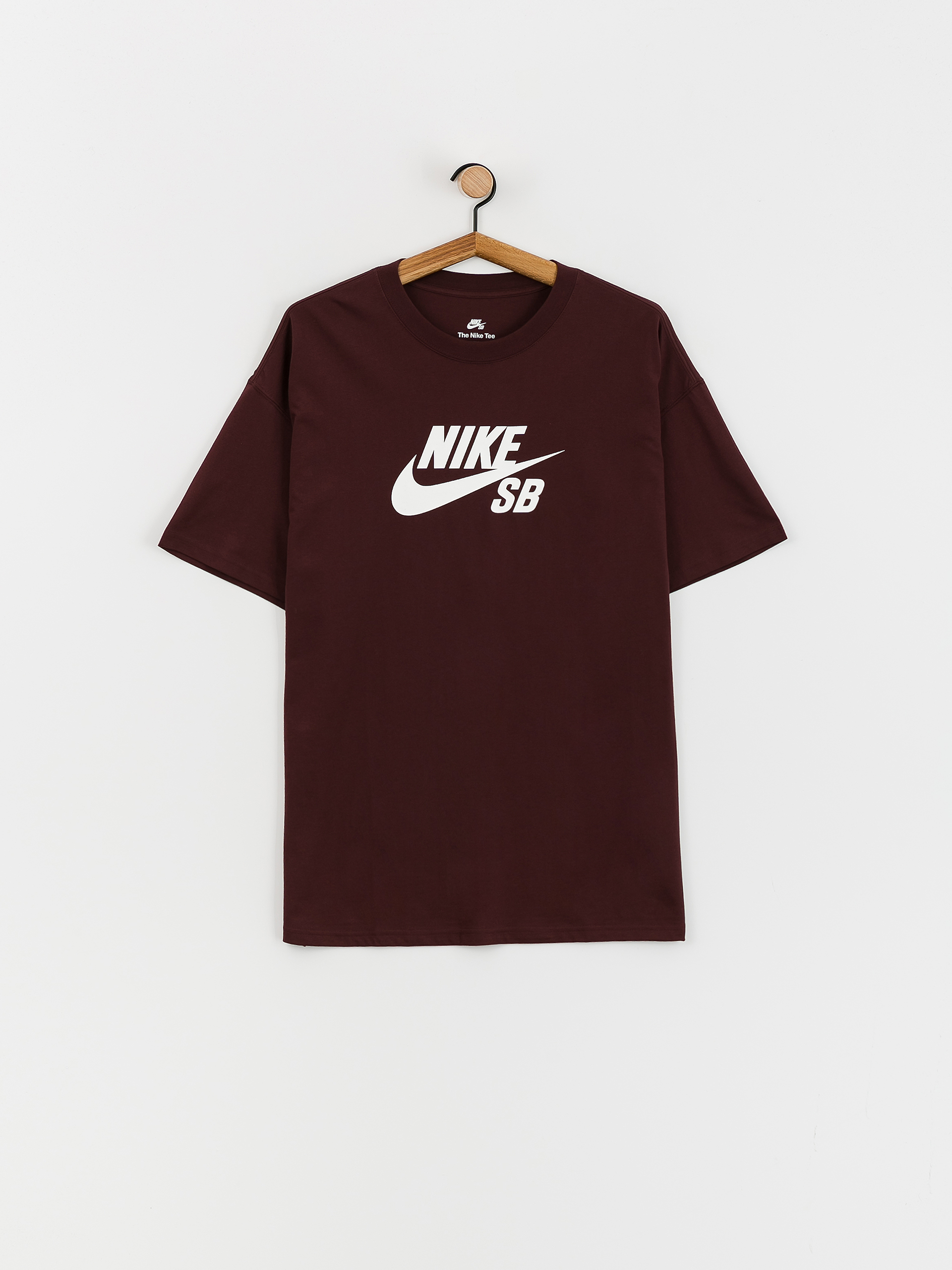 Nike SB Logo HBR T-shirt (burgundy crush/white)