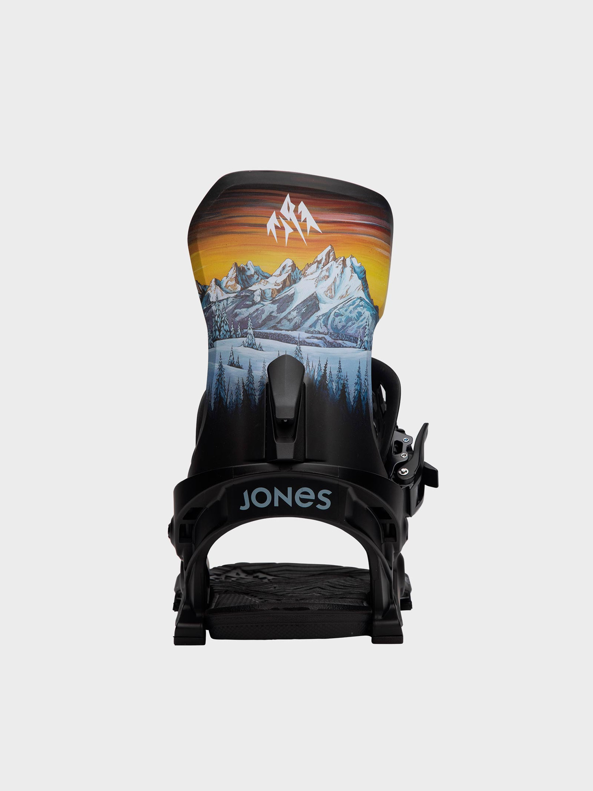 Mens Jones Snowboards Meteorite Snowboard bindings (black/rp roberts)