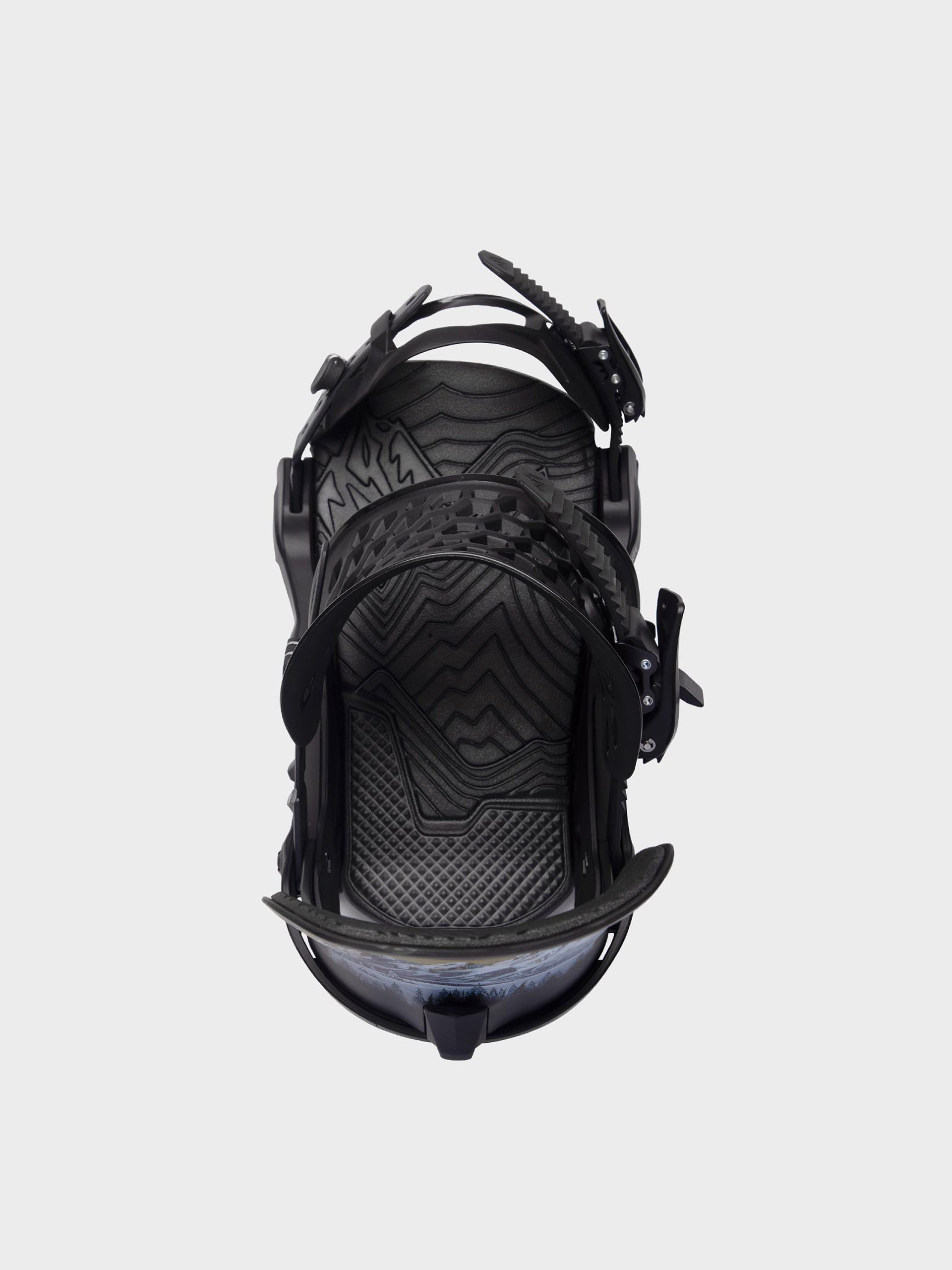 Mens Jones Snowboards Meteorite Snowboard bindings (black/rp roberts)