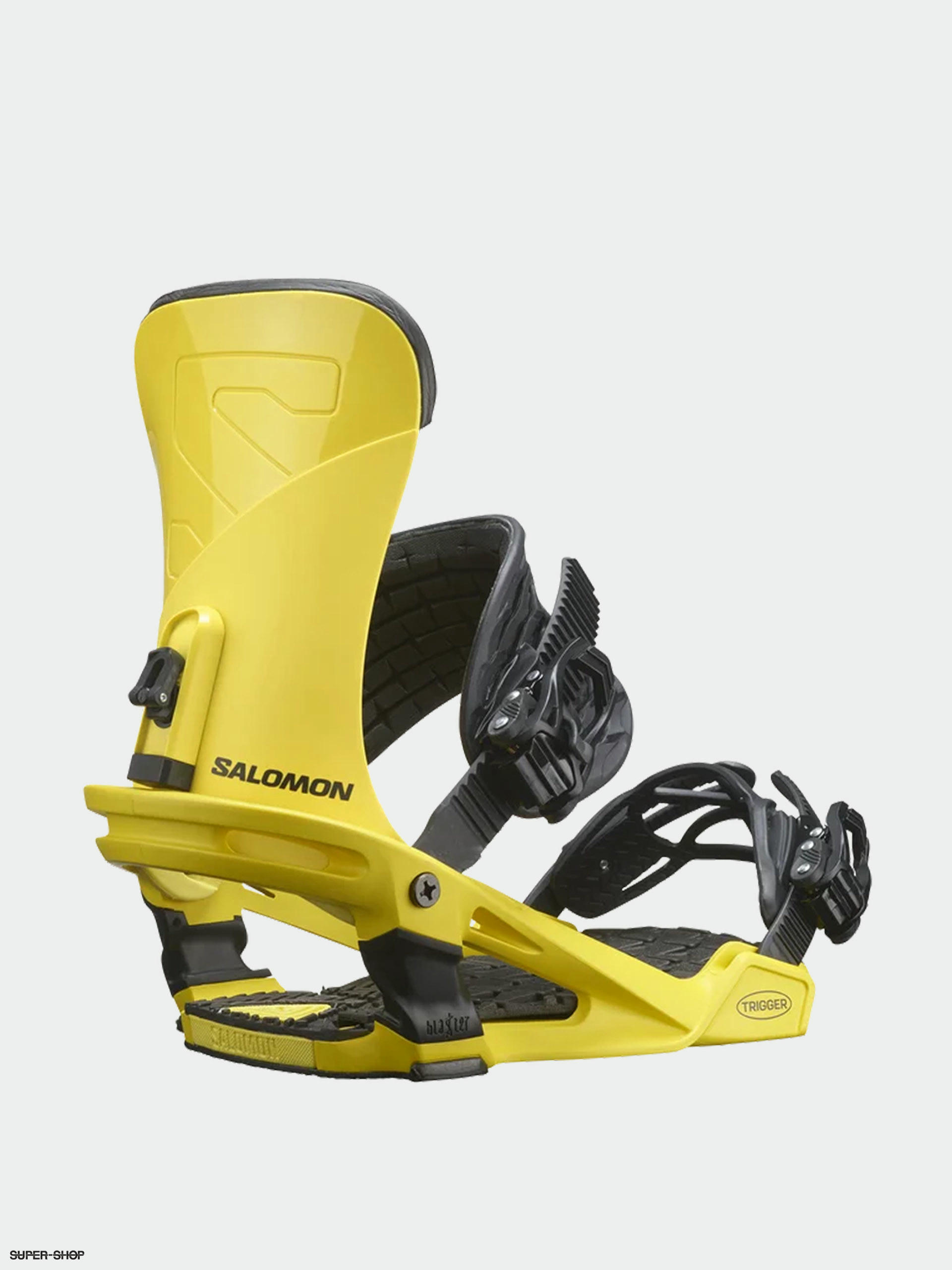 Salomon Trigger Snowboard bindings vibrant yellow