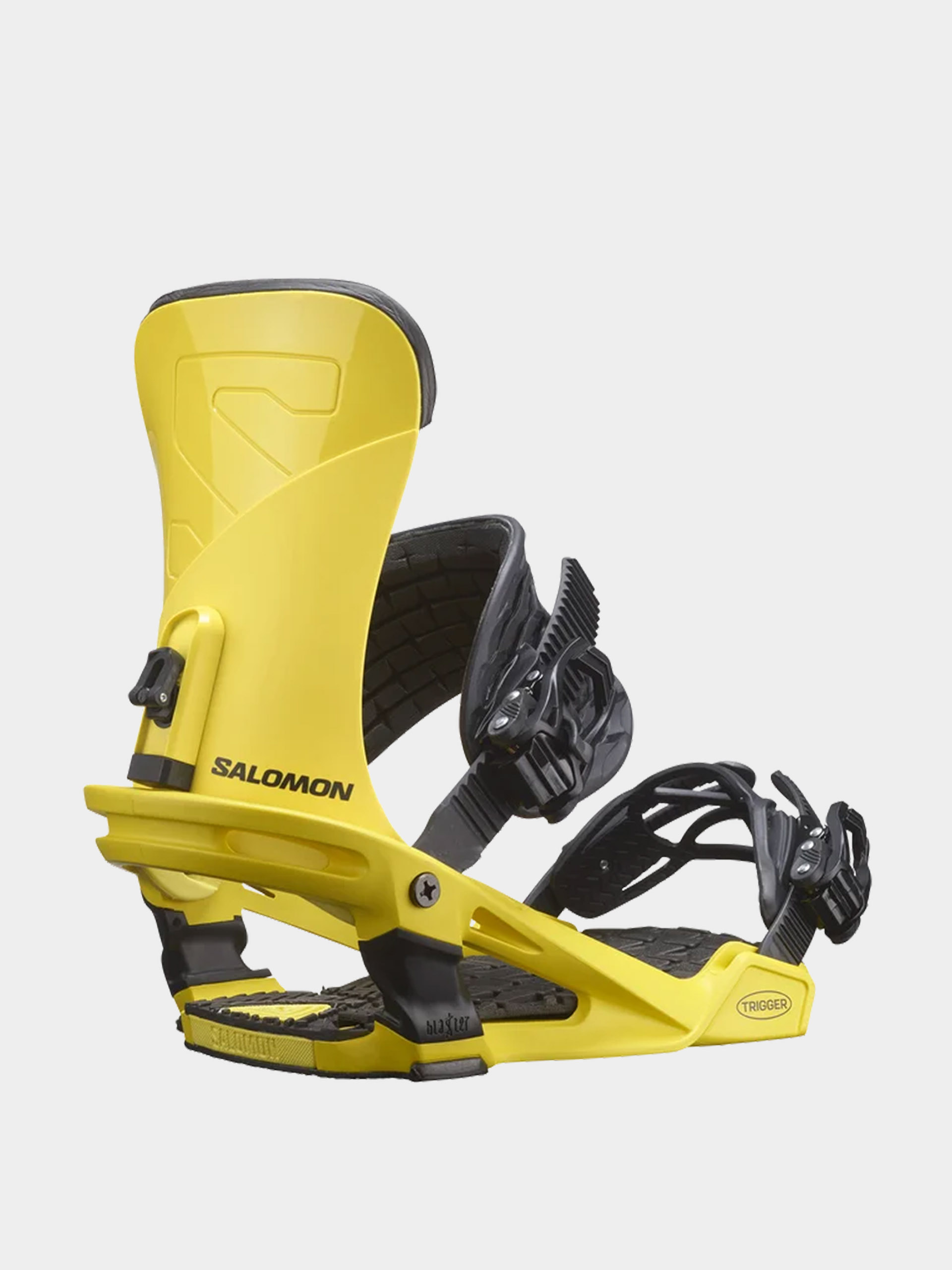 Mens Salomon Trigger Snowboard bindings (vibrant yellow)