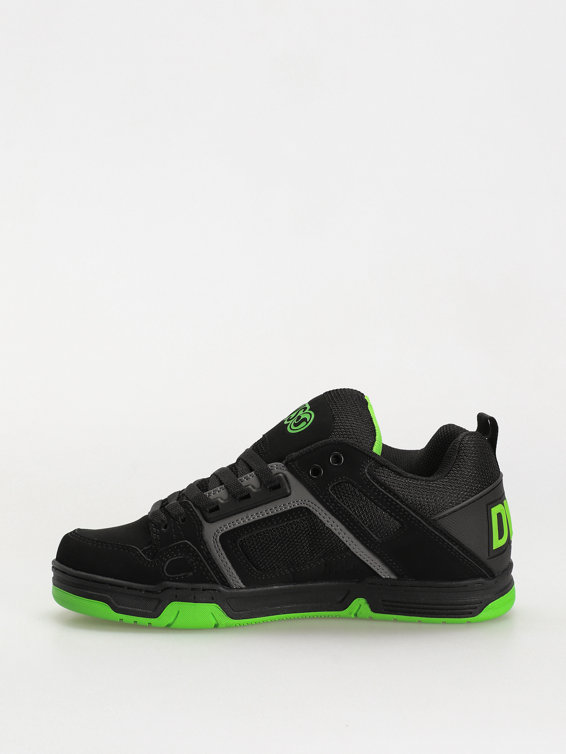 DVS Comanche Shoes (black charcoal lime nubuck)