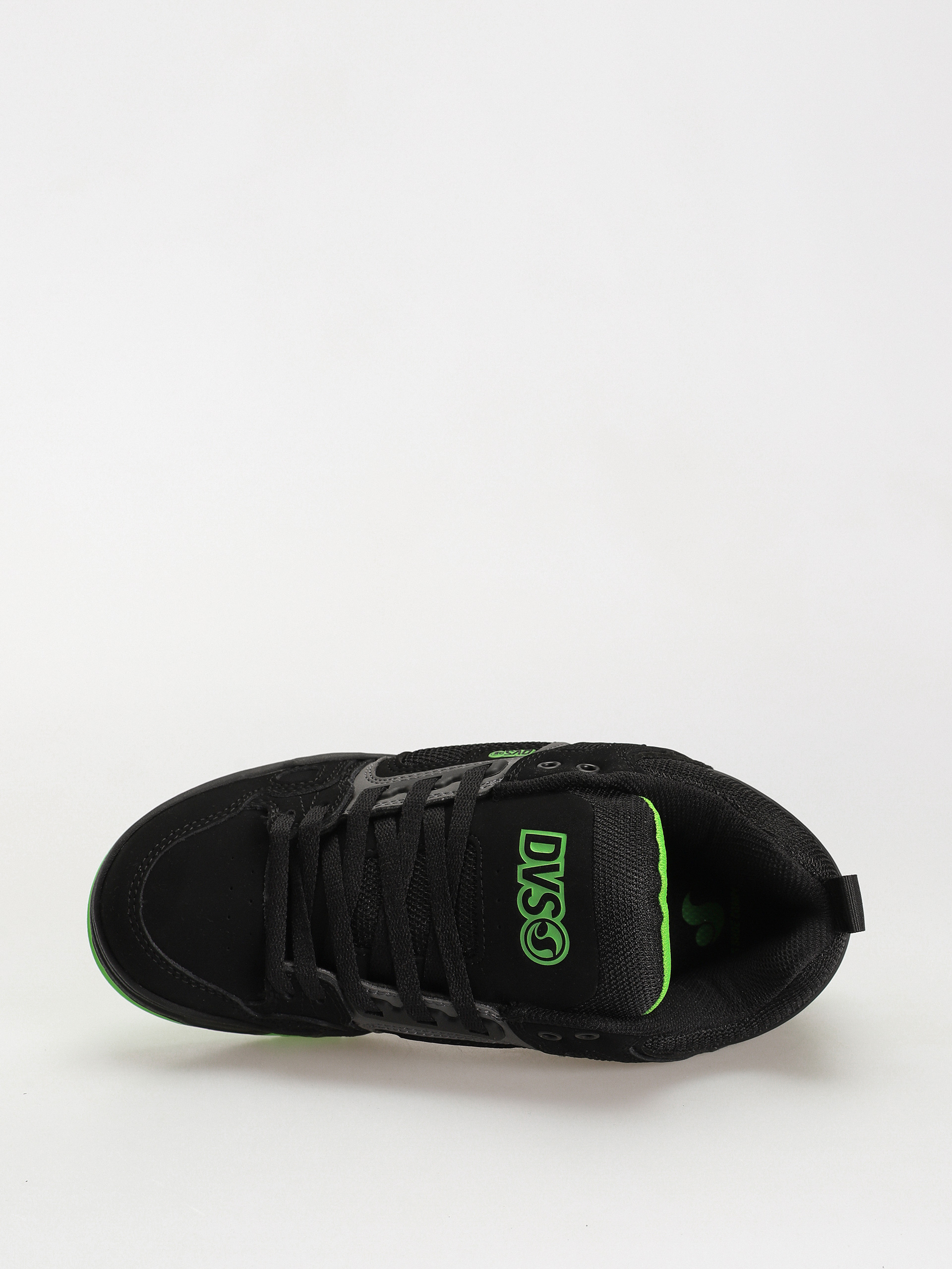 DVS Comanche Shoes (black charcoal lime nubuck)