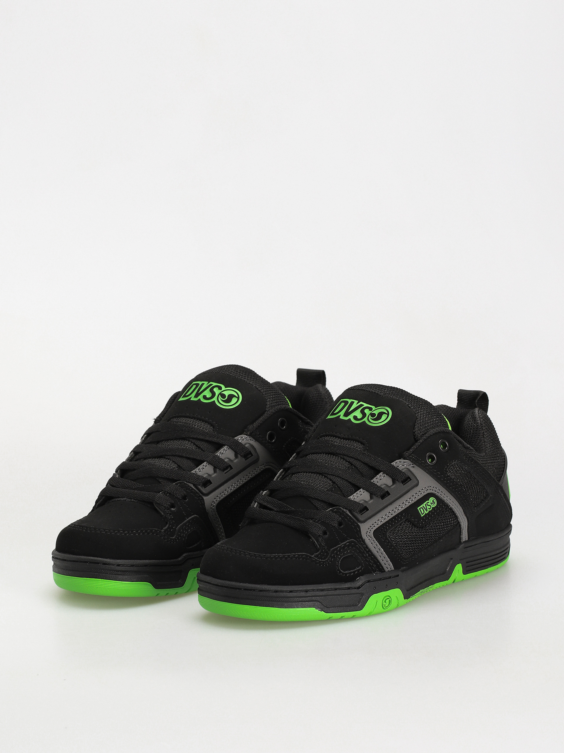 DVS Comanche Schuhe (black charcoal lime nubuck)