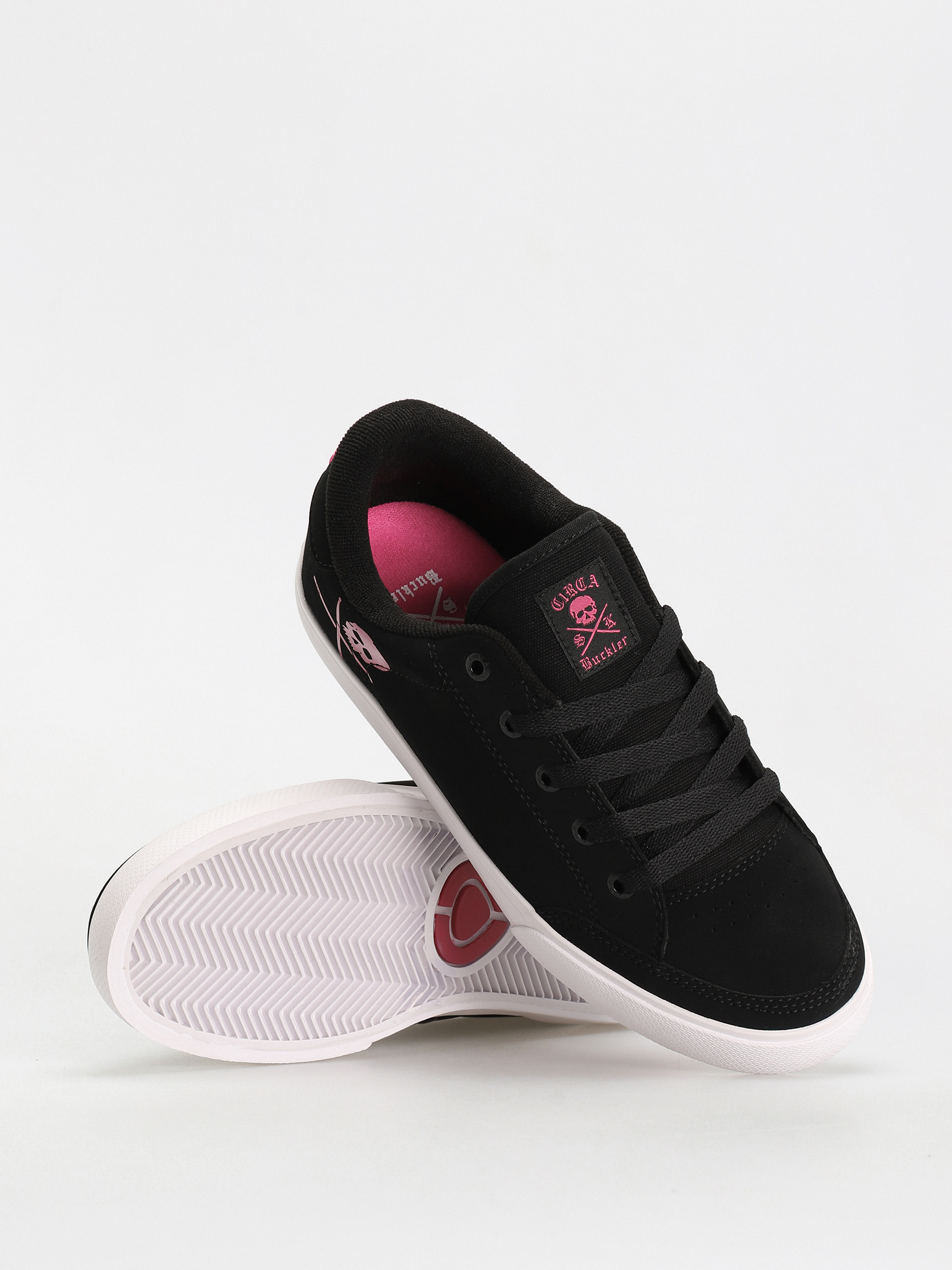 Circa Buckler Sk Shoes (black/fuchsia/white)