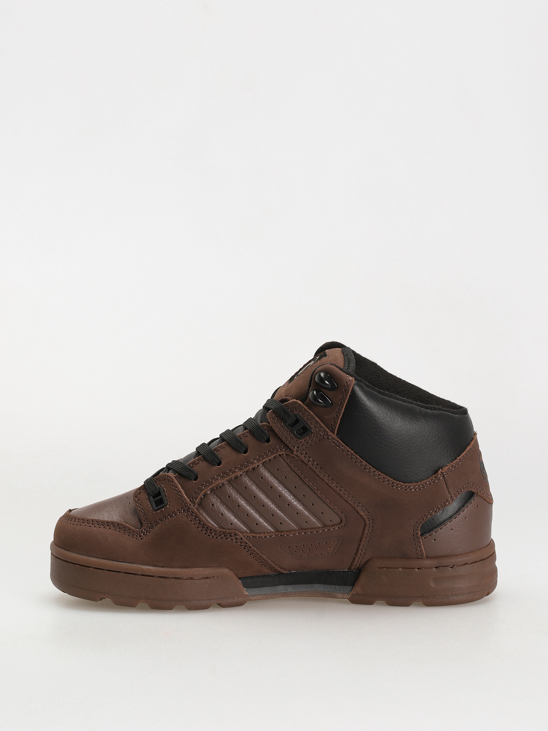 DVS Militia Boot Shoes (brown black gum nubuck)