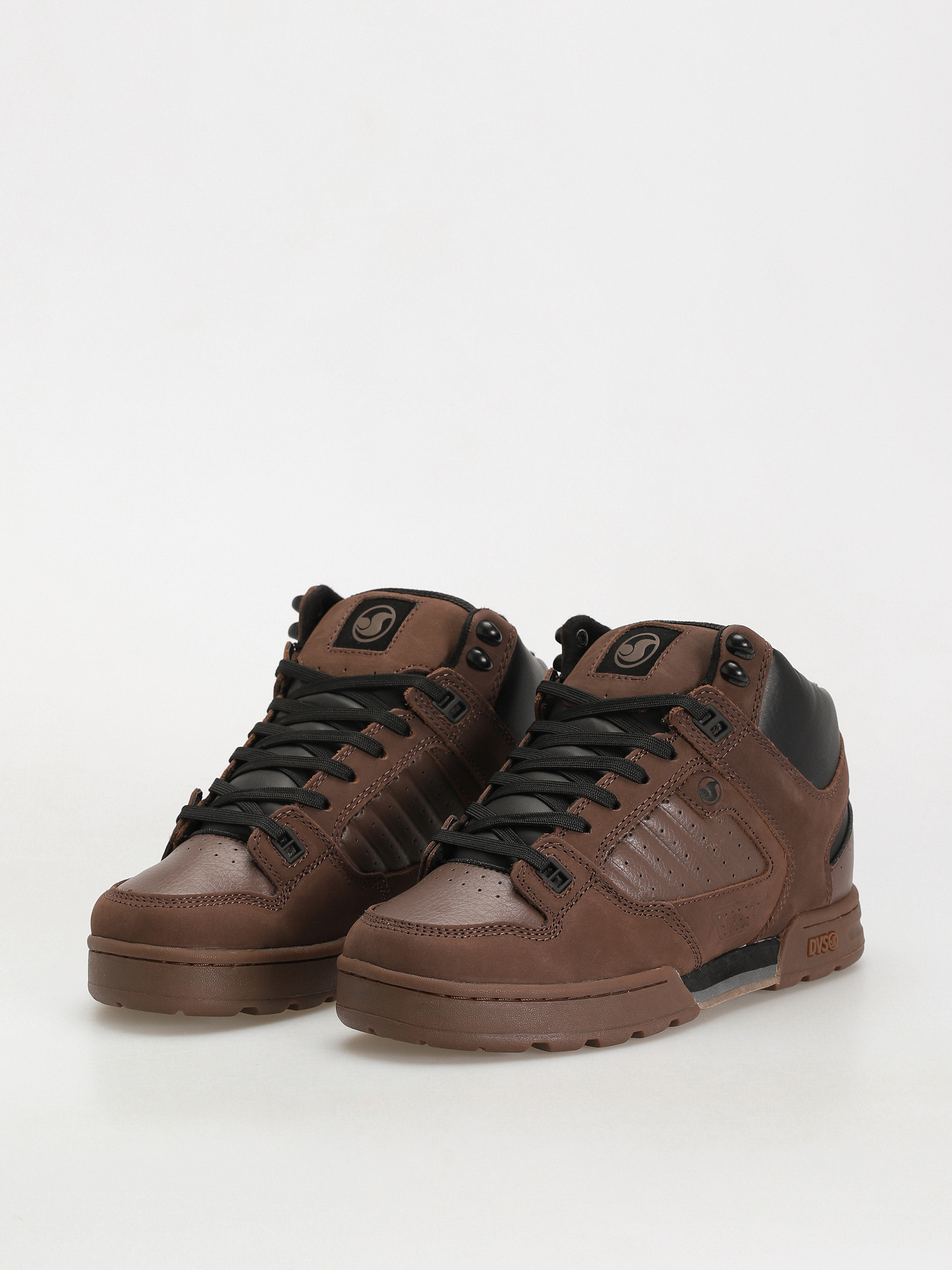 DVS Militia Boot Shoes (brown black gum nubuck)