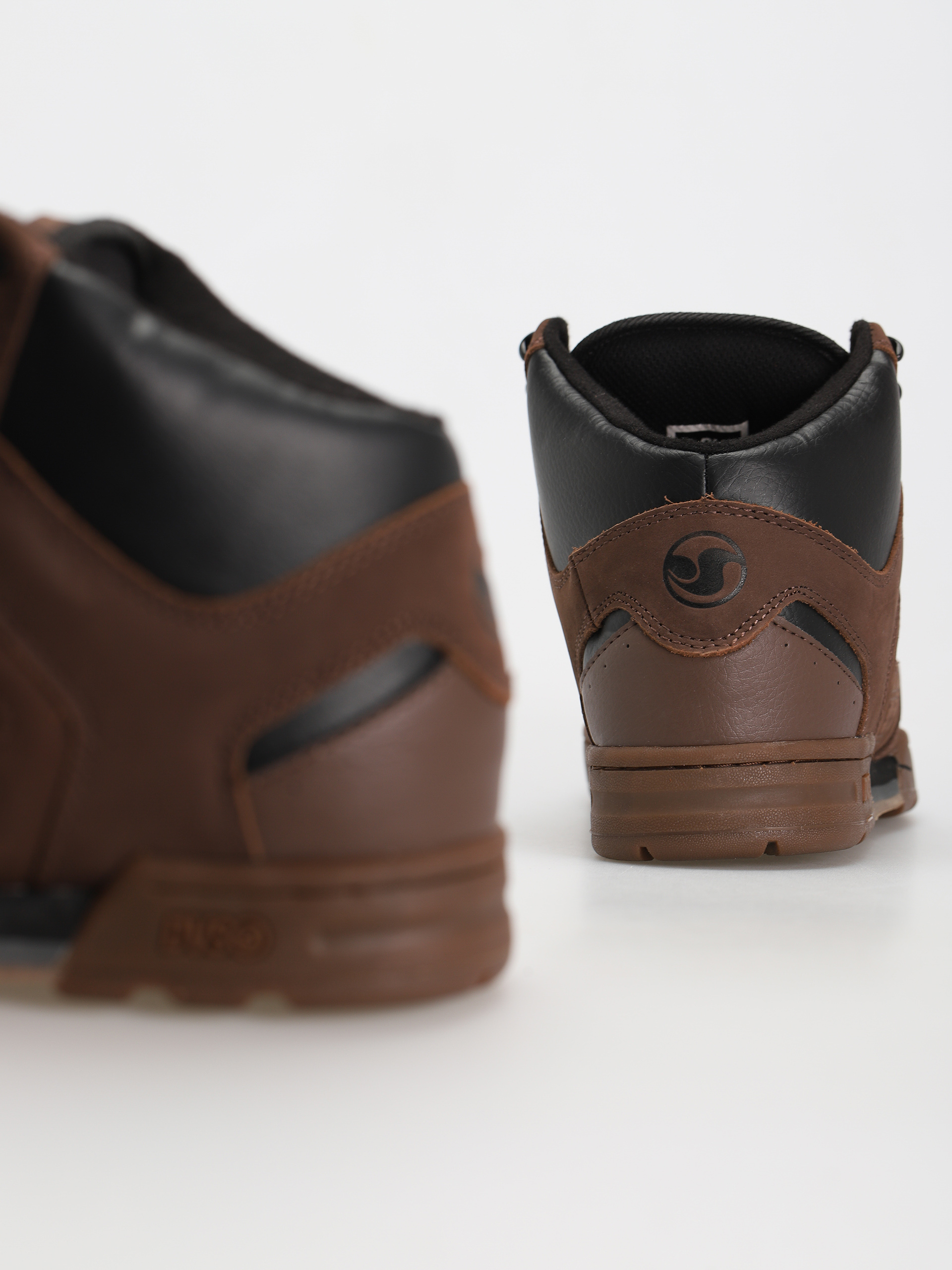 DVS Militia Boot Shoes (brown black gum nubuck)